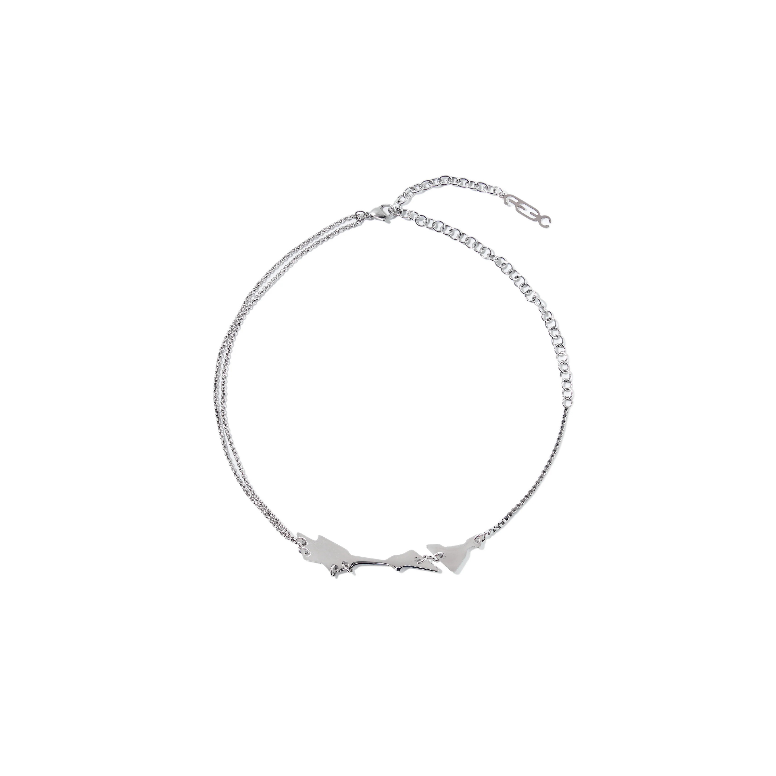 Fe3c Space Puzzle Necklace 太空 拼圖 項鍊