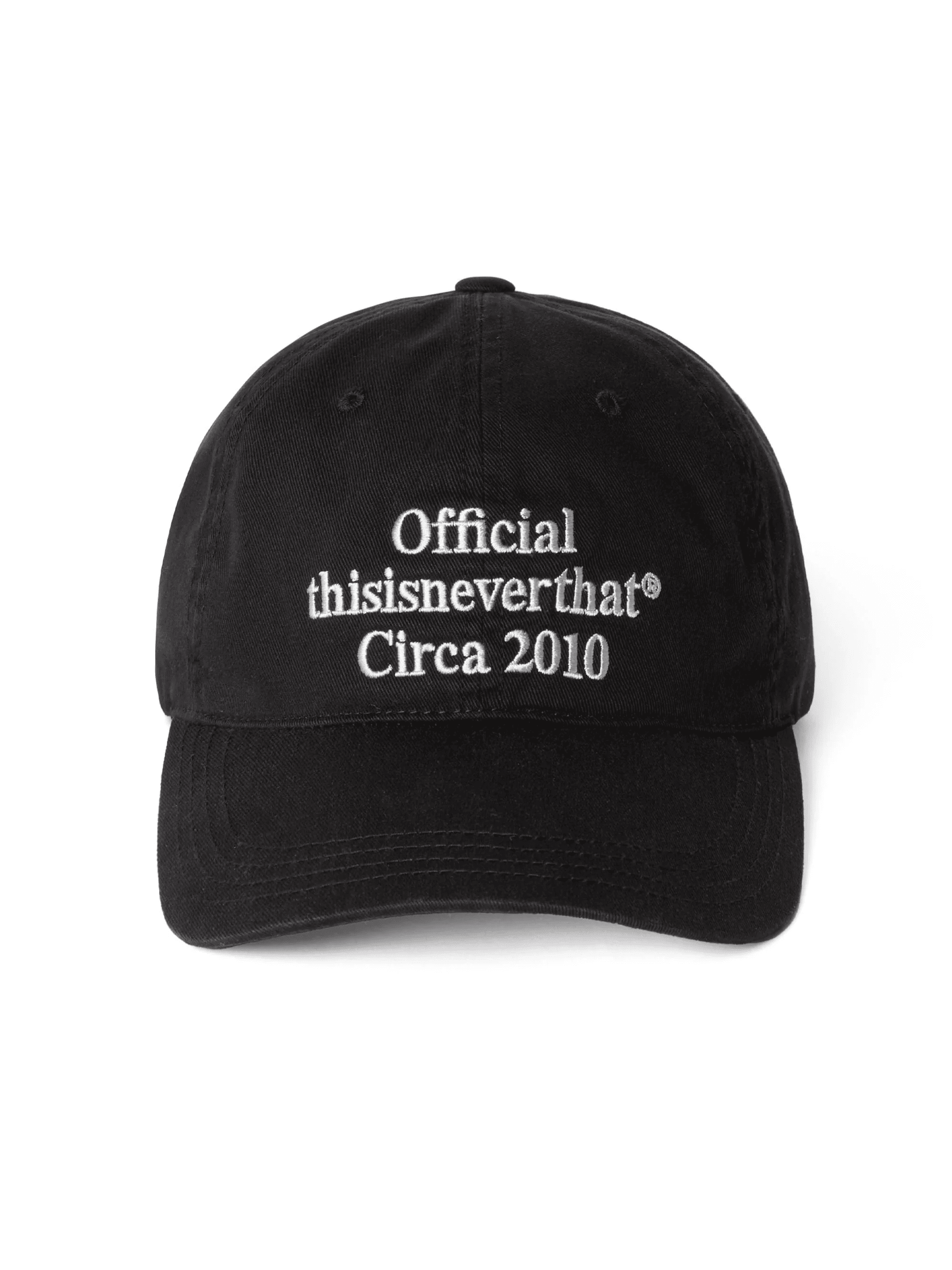 thisisneverthat｜Times Cap "Black"