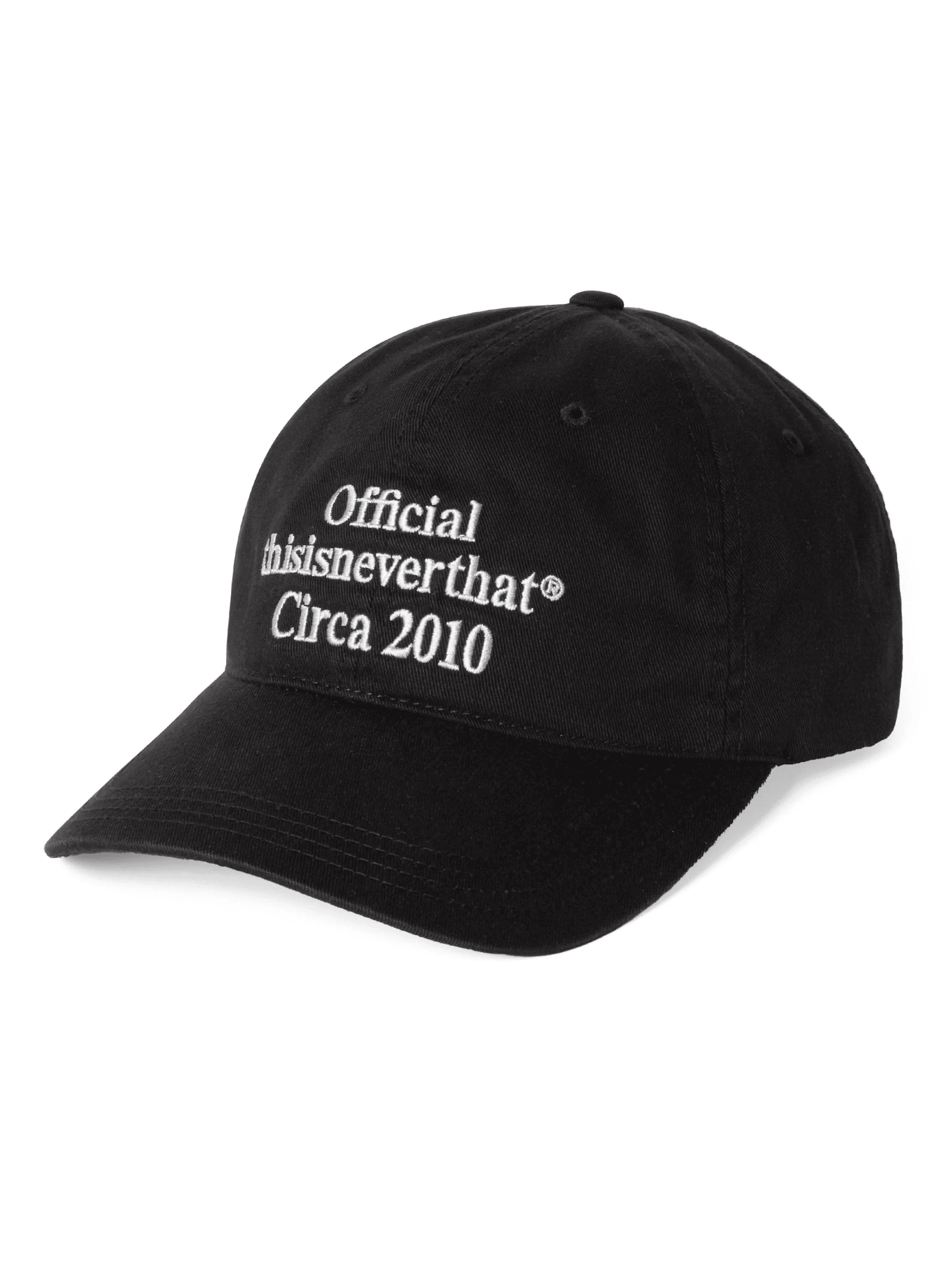 thisisneverthat｜Times Cap "Black"