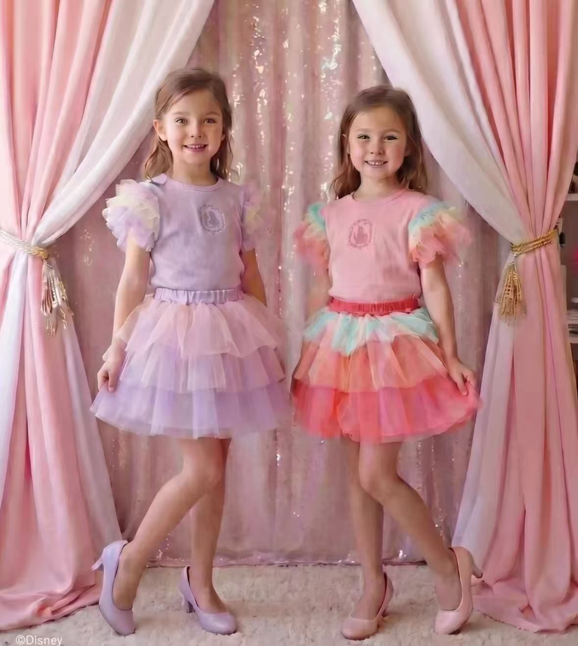 廠單 Disney漸變公主裙