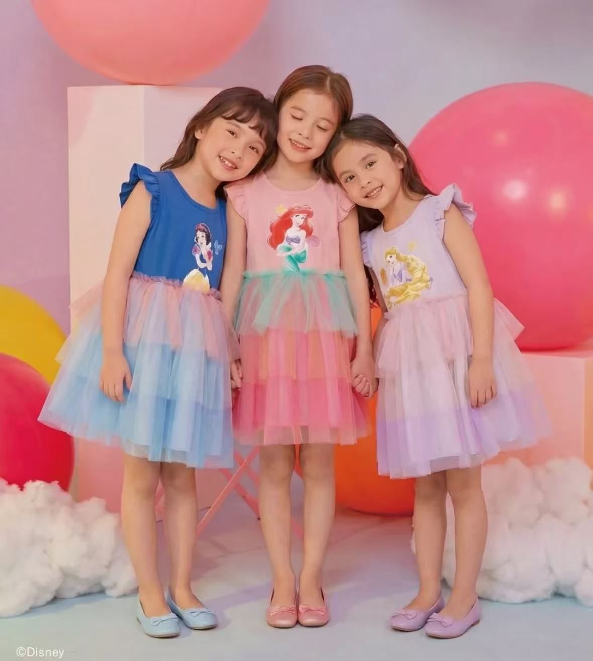 廠單 Disney漸變公主裙