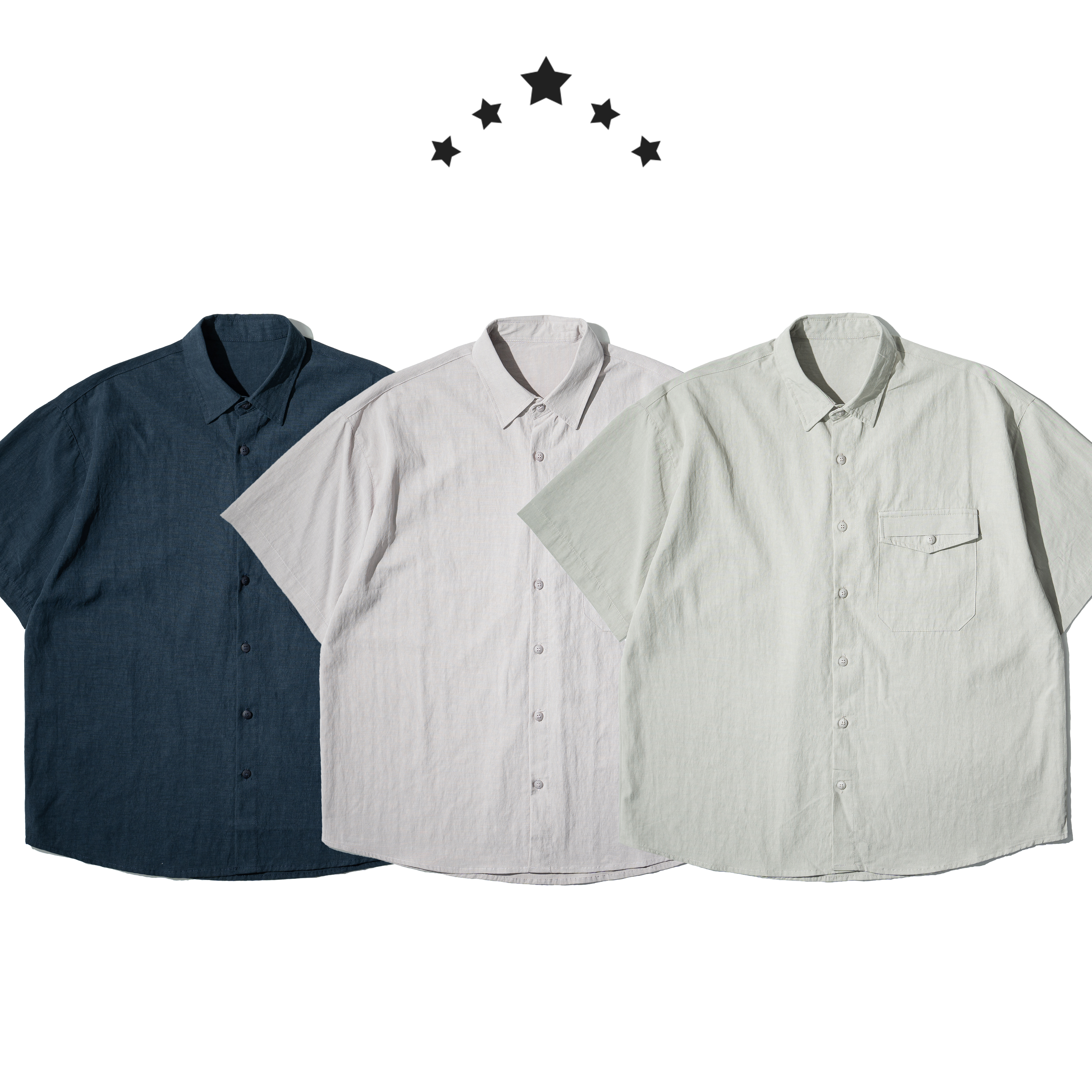 Lyocell Tencel Easy Shirts 天絲 親膚透氣 素面襯衫 [O-566]