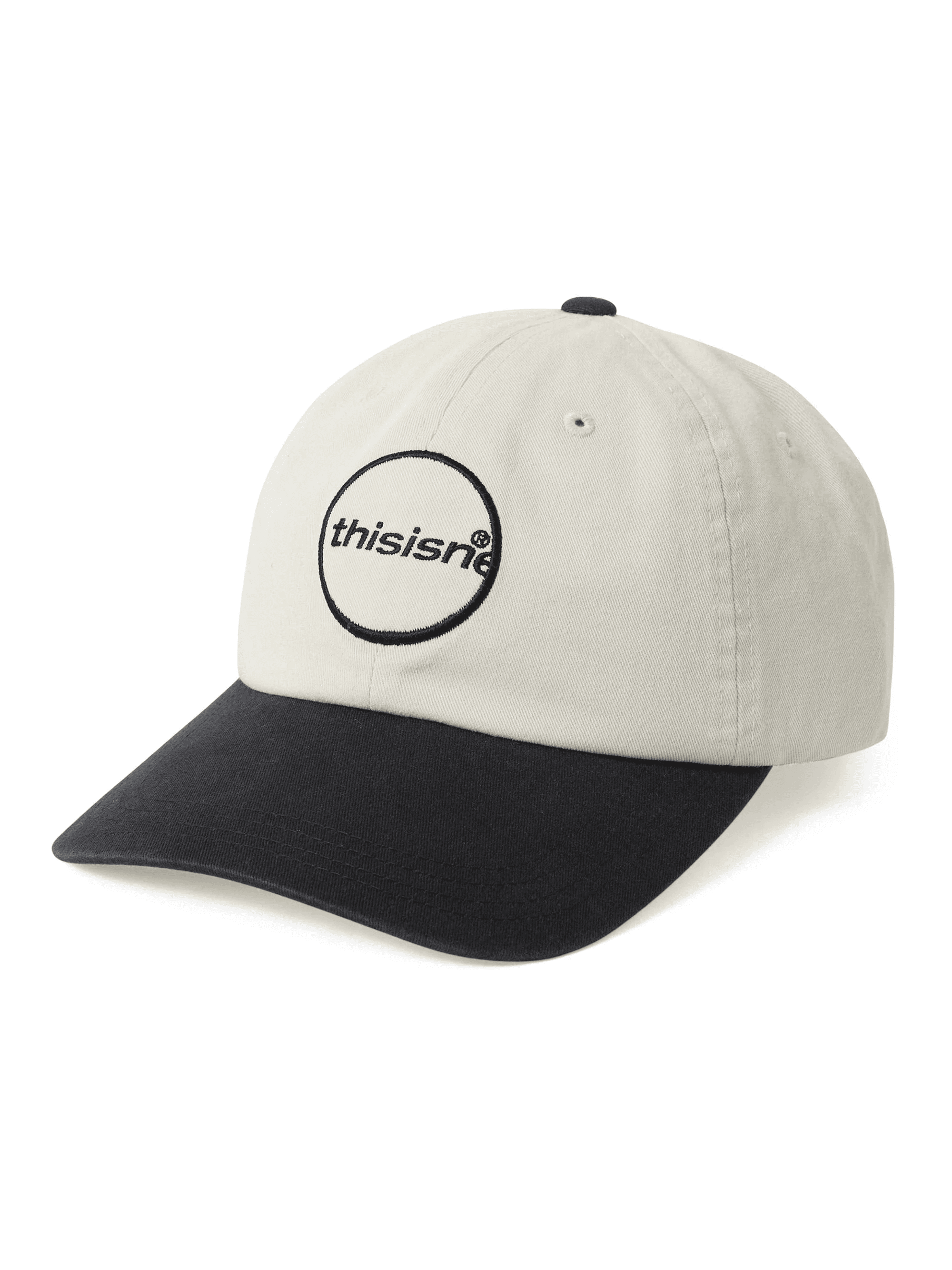 thisisneverthat｜C-Logo Patch Cap "Ivory/Navy"