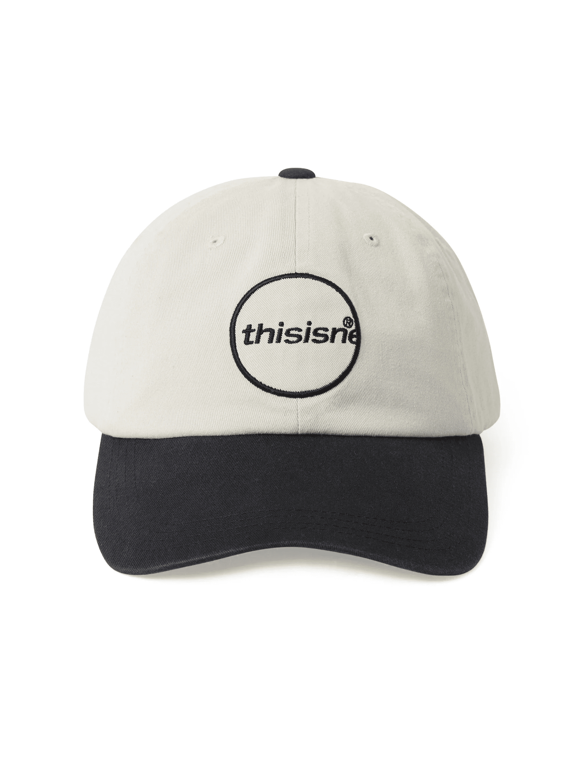 thisisneverthat｜C-Logo Patch Cap "Ivory/Navy"