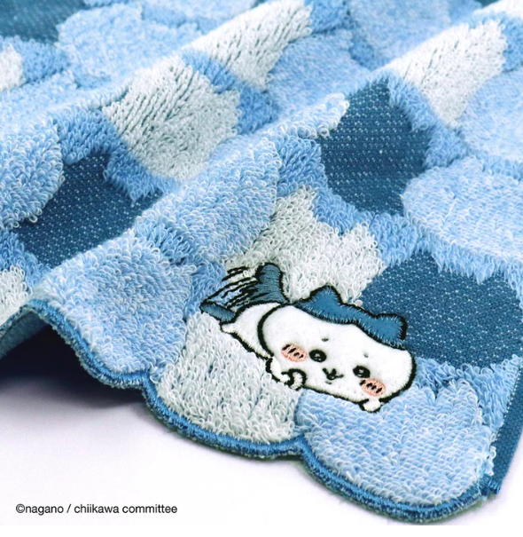 Chiikawa 小八Hachiware 刺繡 手帕 Towel