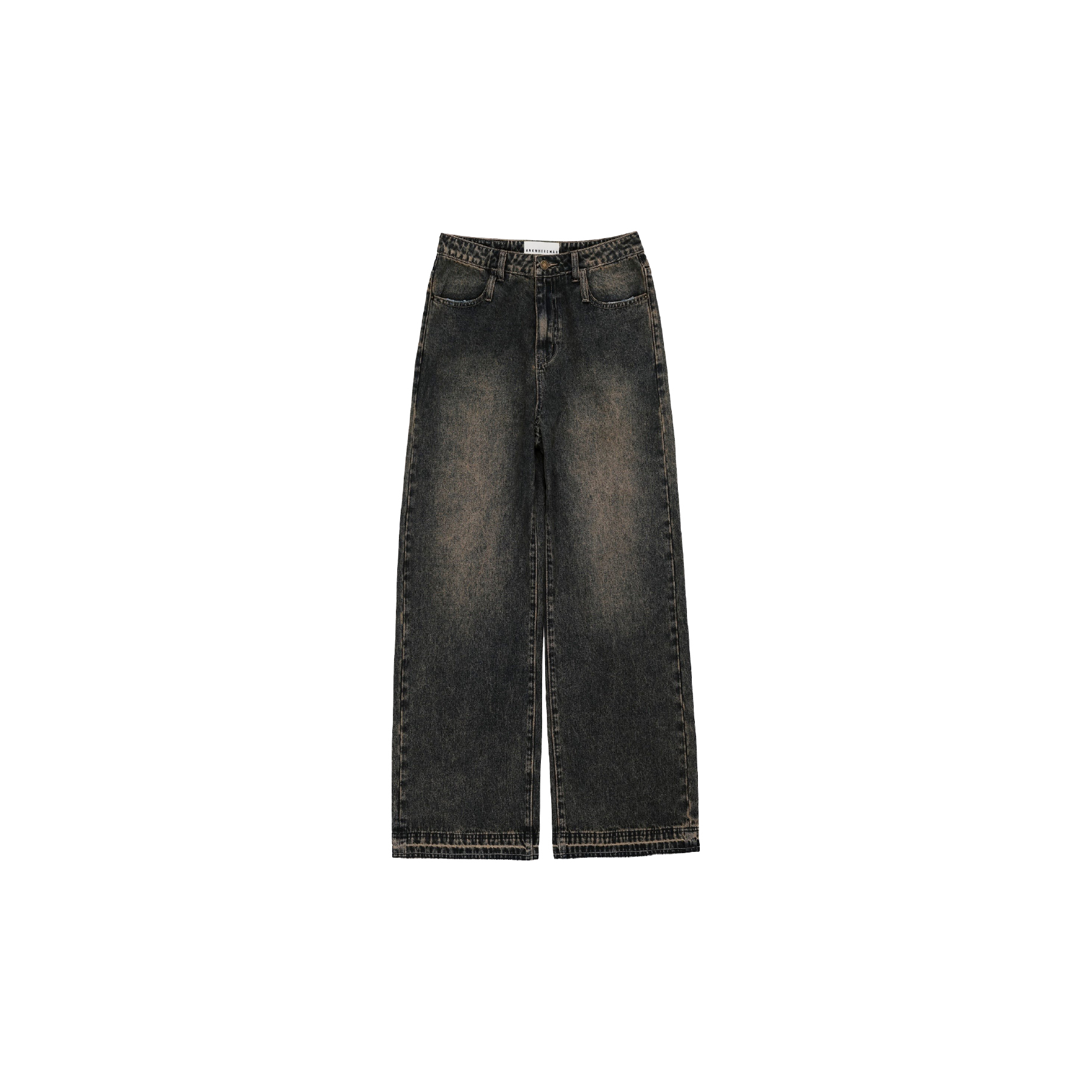 ANOWHEREMAN RELAX DENIM JEANS 寬鬆 直筒 丹寧 牛仔褲