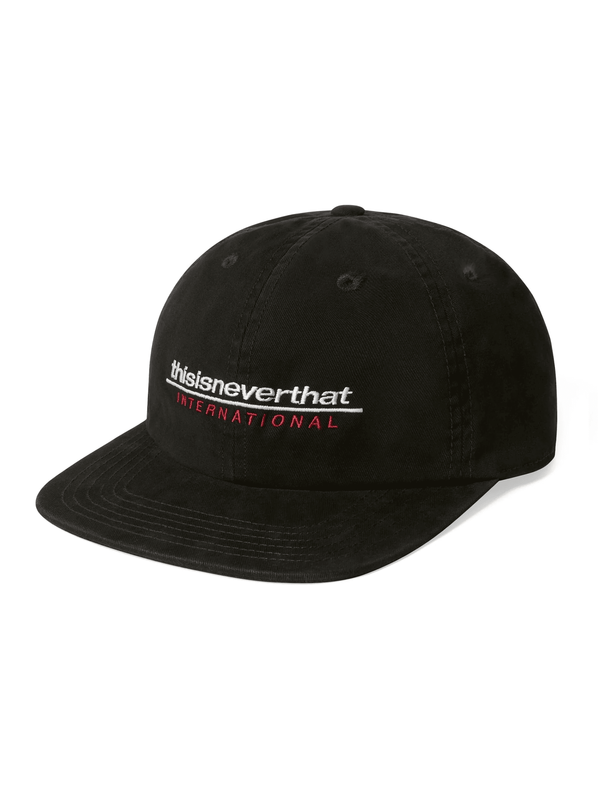 thisisneverthat｜SP INTL-Logo Cap "Black"