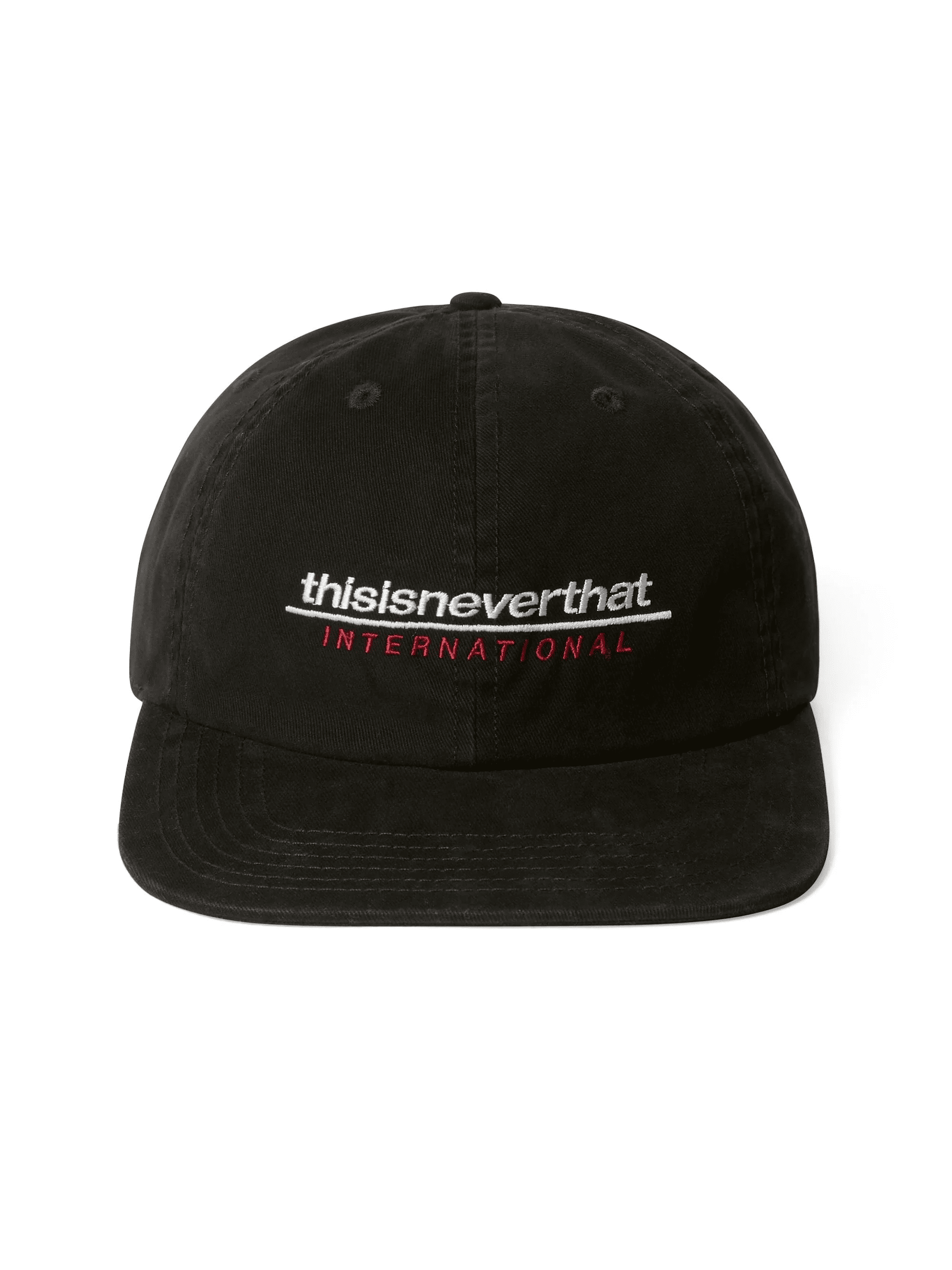 thisisneverthat｜SP INTL-Logo Cap "Black"