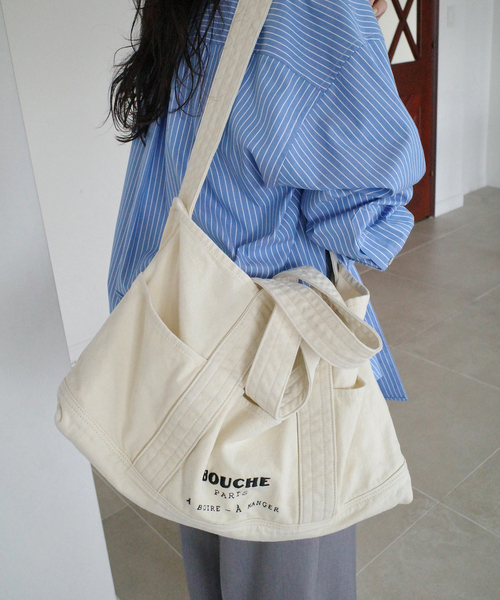 [預購] SLOBE IENA × BOUCHE 限定帆布托特包