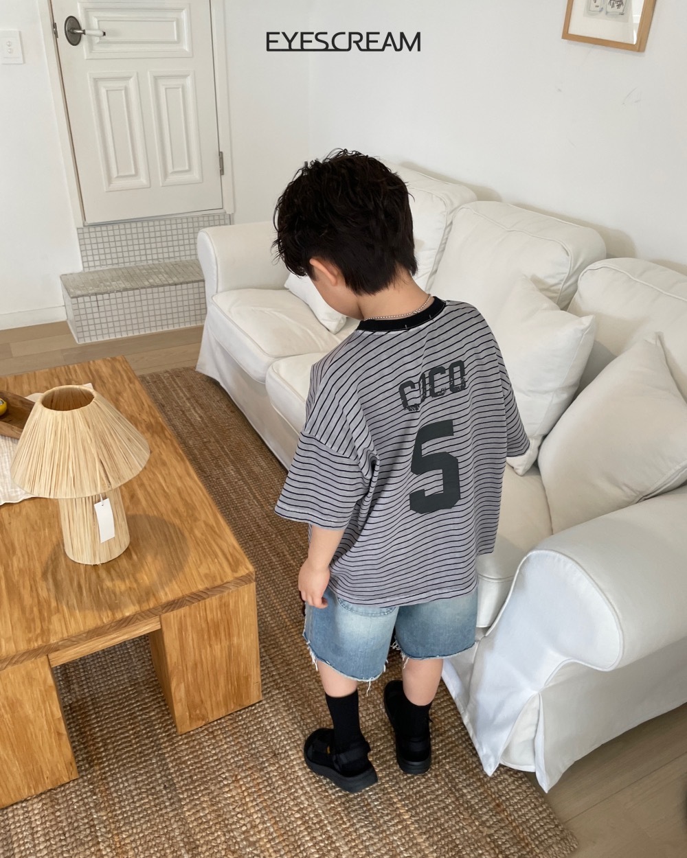 Eyescream COCO 5 條紋水洗上衣 / 2色 (Kid)