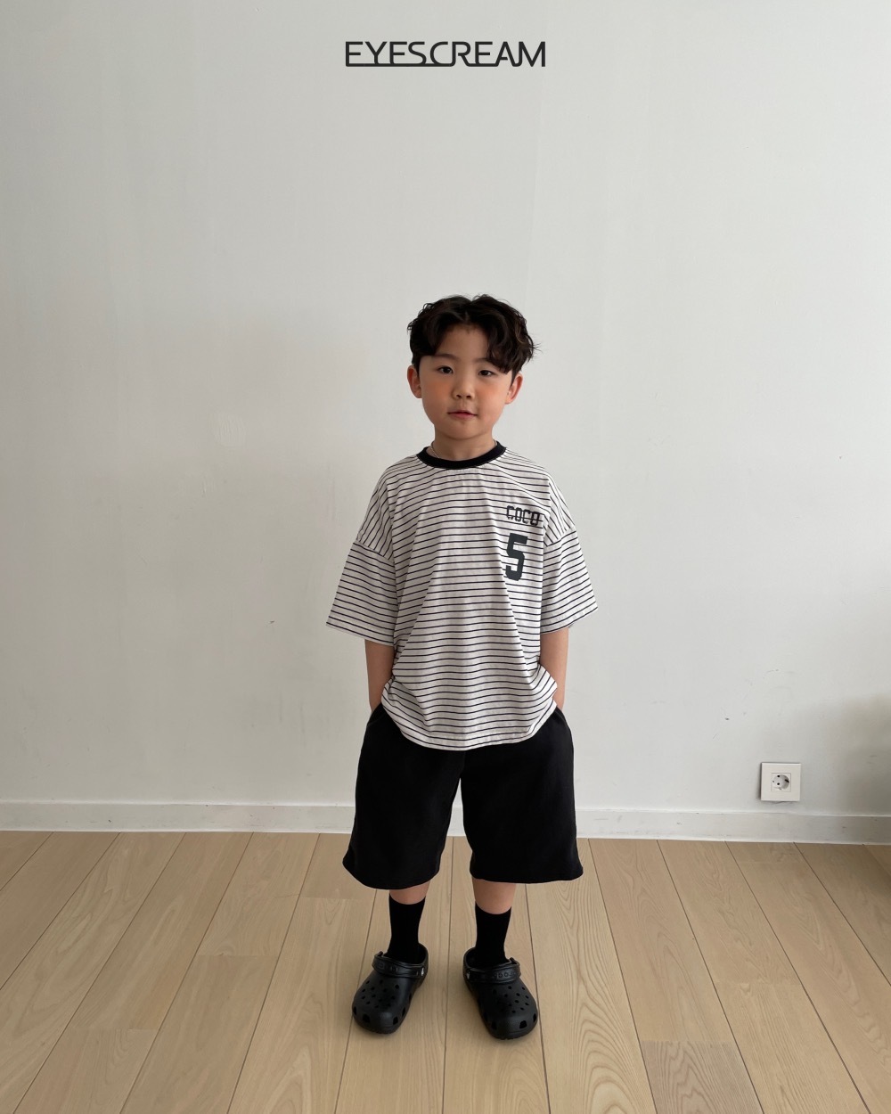 Eyescream COCO 5 條紋水洗上衣 / 2色 (Kid)