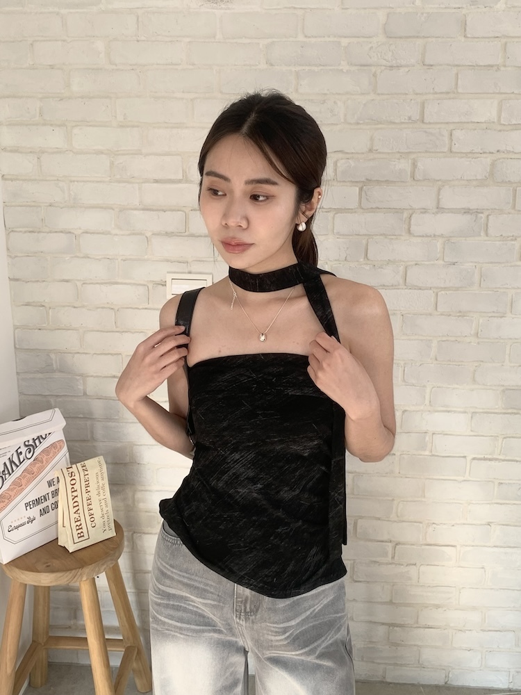 暈染側抓皺平口(有止滑條）