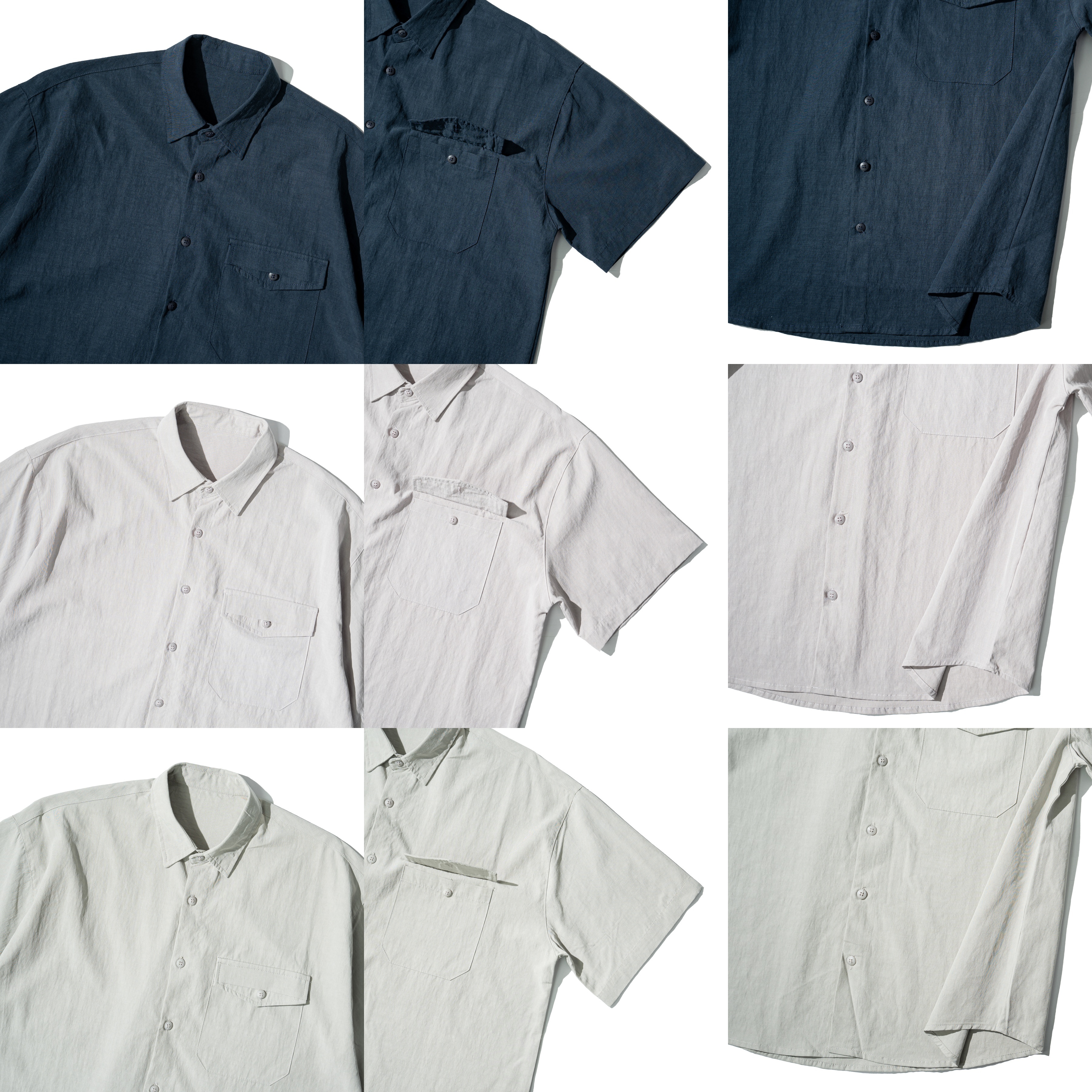 Lyocell Tencel Easy Shirts 天絲 親膚透氣 素面襯衫 [O-566]