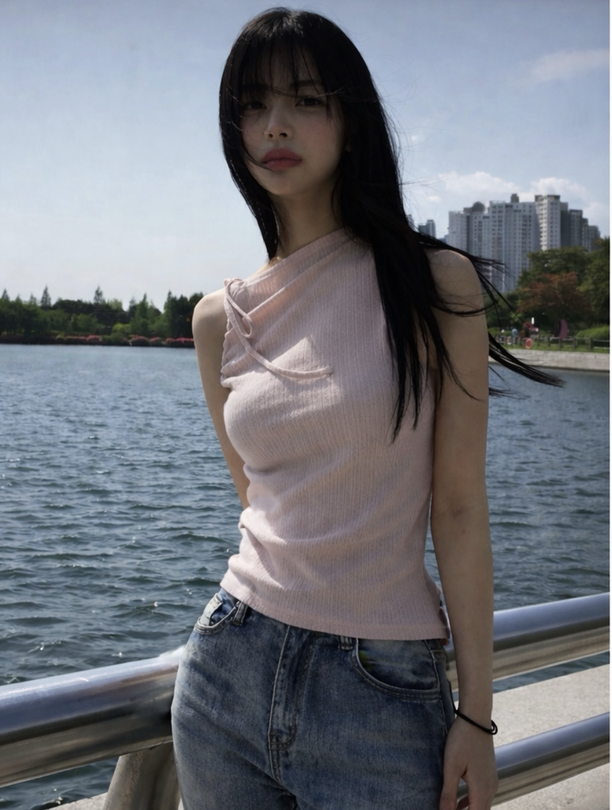 KR SOFTLY ONE OFF SLEEVELESS (4 COLORS)