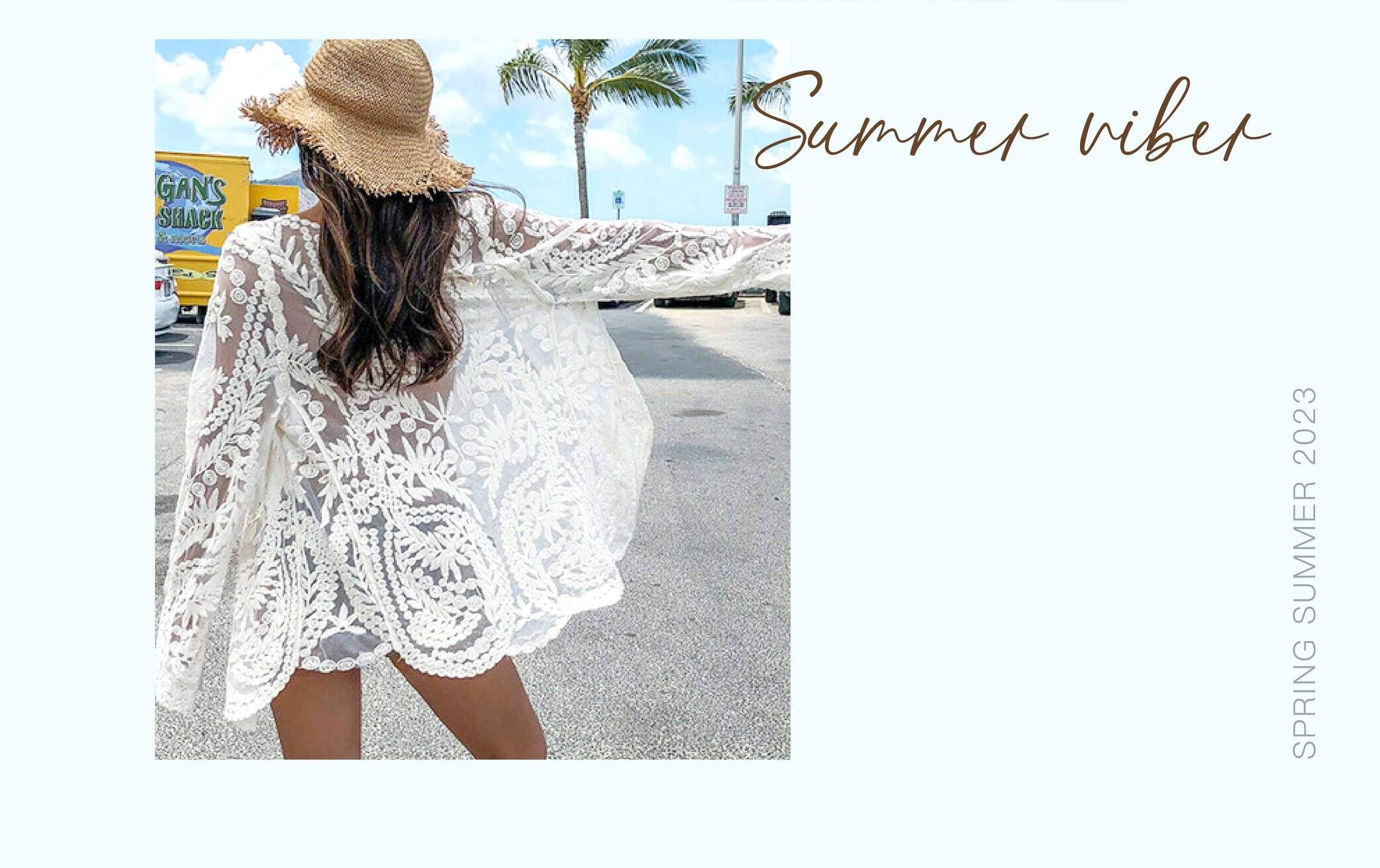 泳衣罩衫外套 ｜ 沙灘裙