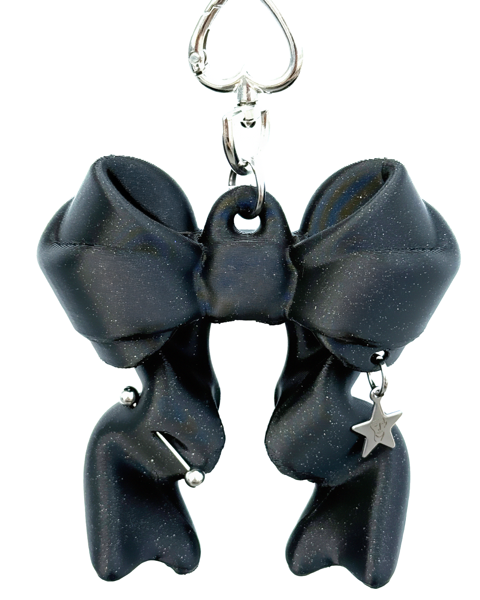 JIMI RIBBON BALM KEYCHAIN  - Starry Black