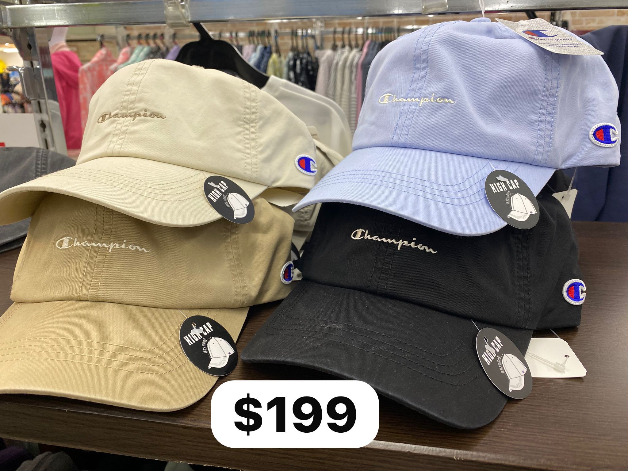 Champion 刺鏽字LOGO CAP 帽