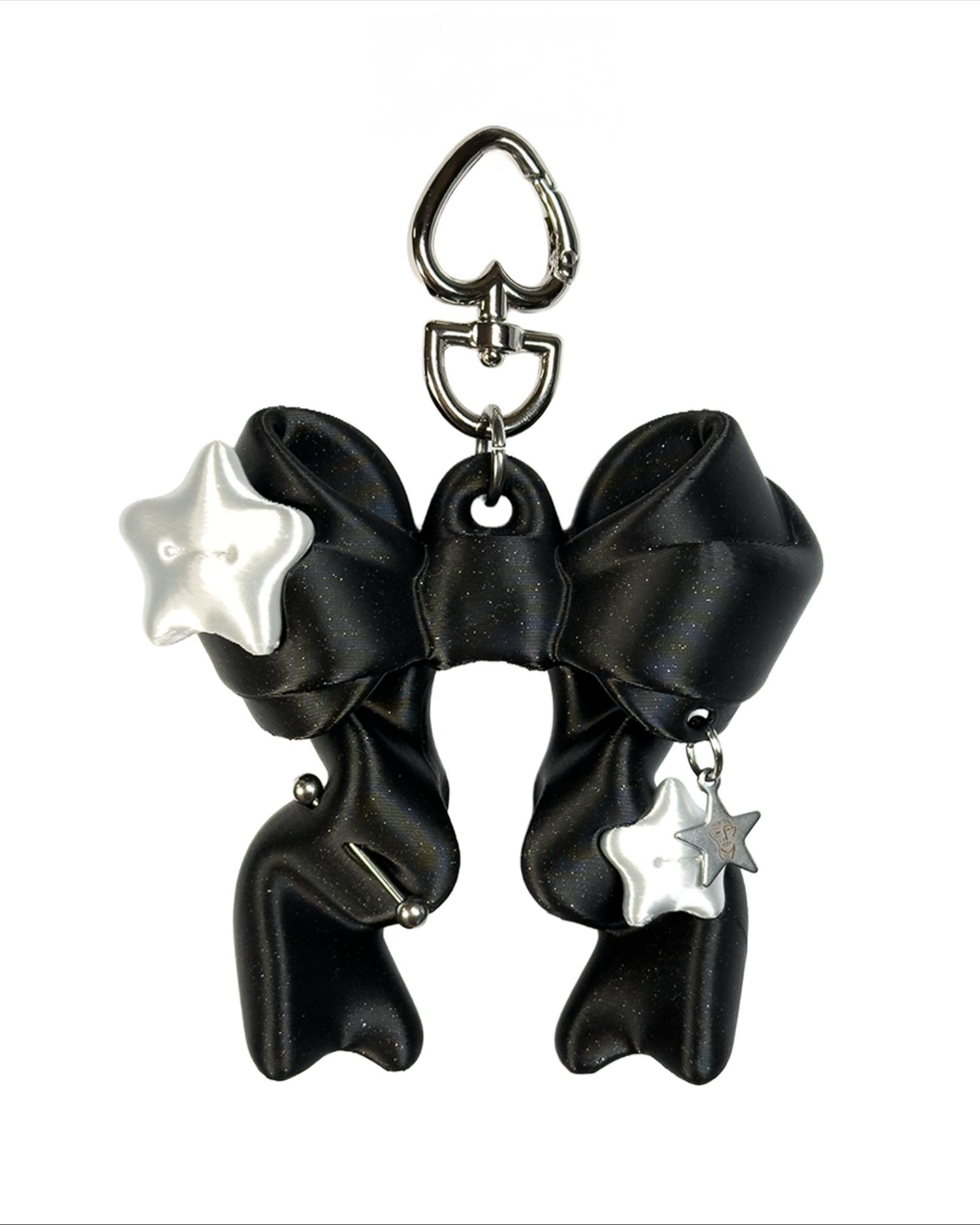 JIMI SUPERSTAR RIBBON BALM KEYCHAIN  - Black