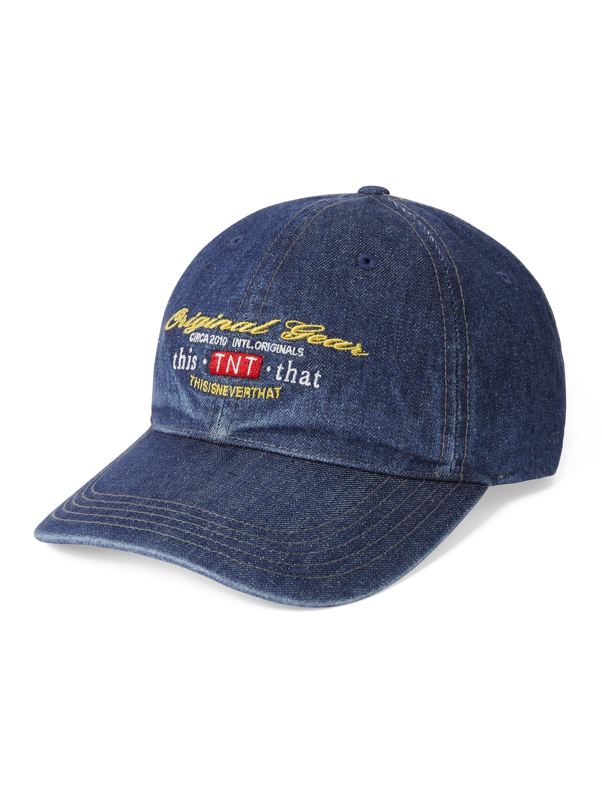 thisisneverthat｜Original Gear Denim Cap "Indigo"