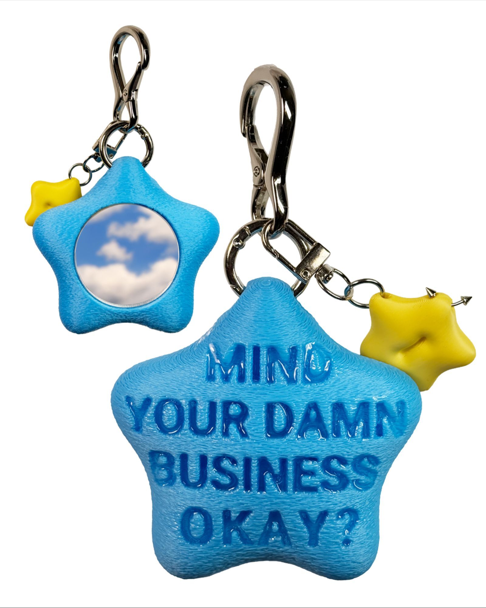 JIMI MIND UR BUSINESS MIRROR - Blue