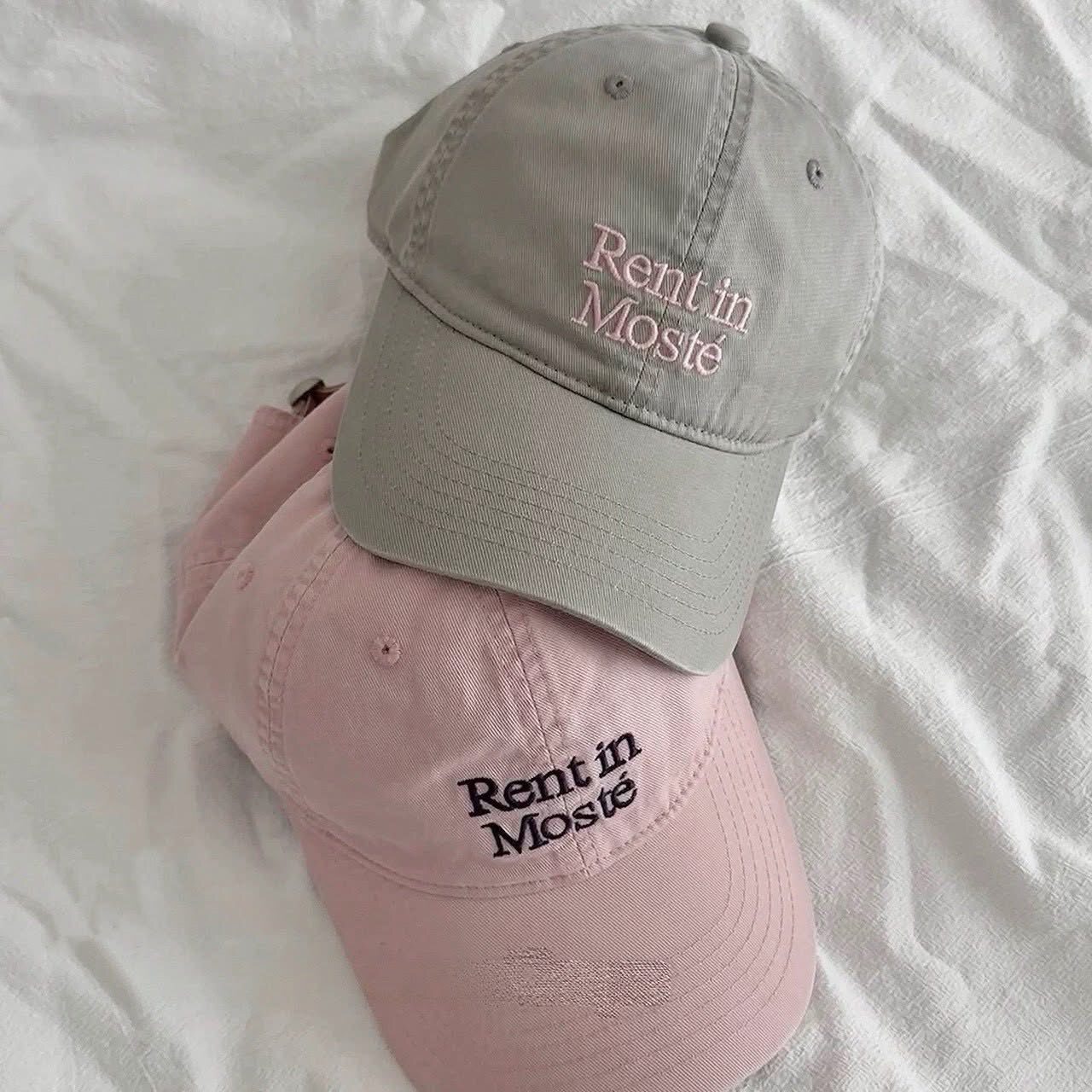 🧢 韓系ins字母刺繡球帽💜