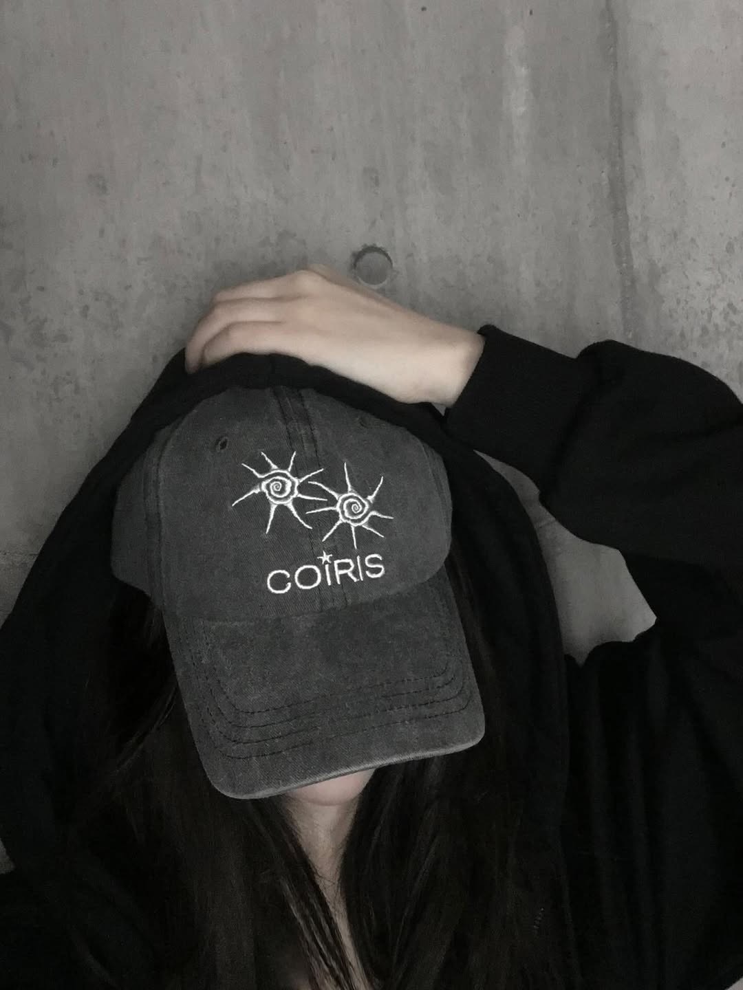 【預購】 韓國代購 COIRIS Sun Beach Ball Cap 經典 太陽 刺繡 老帽 多色可選