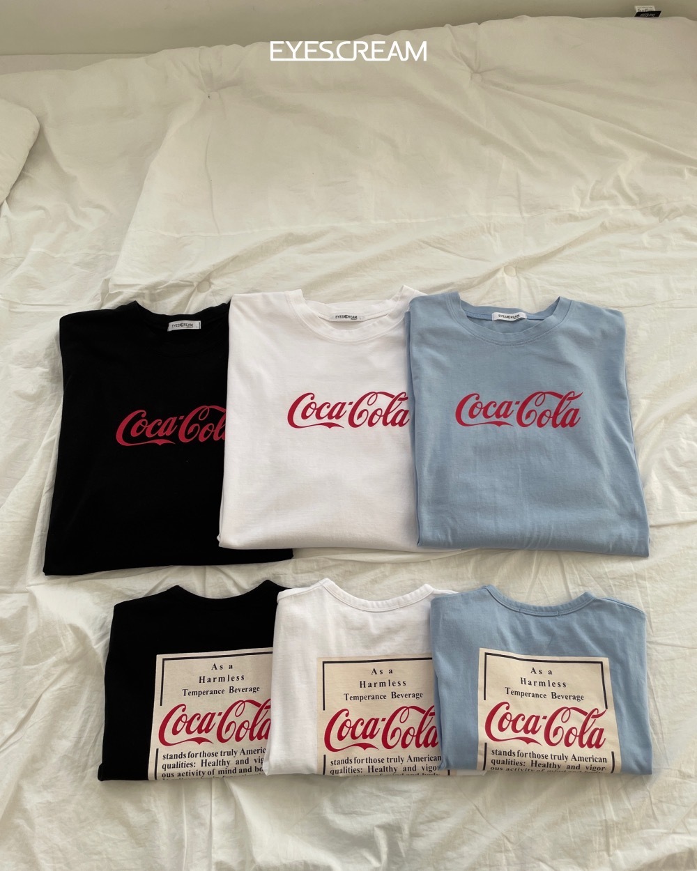 Eyescream CocaCola 上衣 / 3色 (Adult)