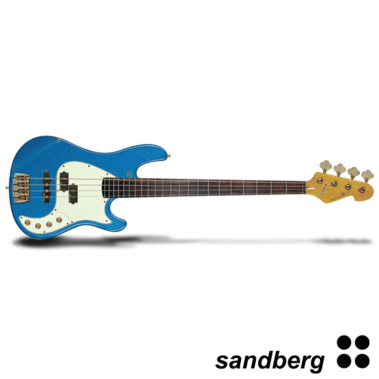 預購 Sandberg California VT - Lake Placid Blue 主動式 電貝斯