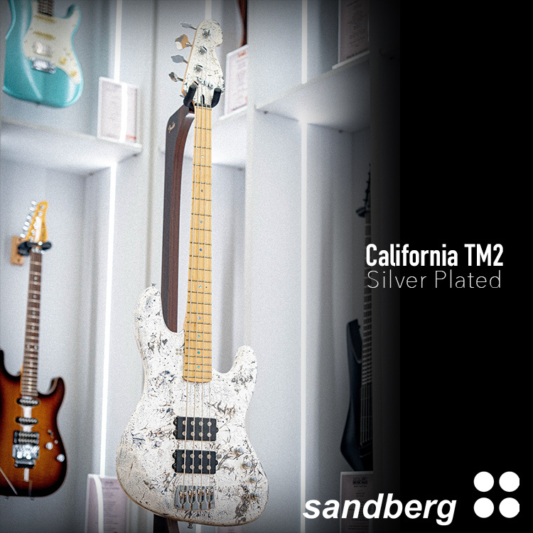 Sandberg California TM2 - Silver Plated 主動式 電貝斯