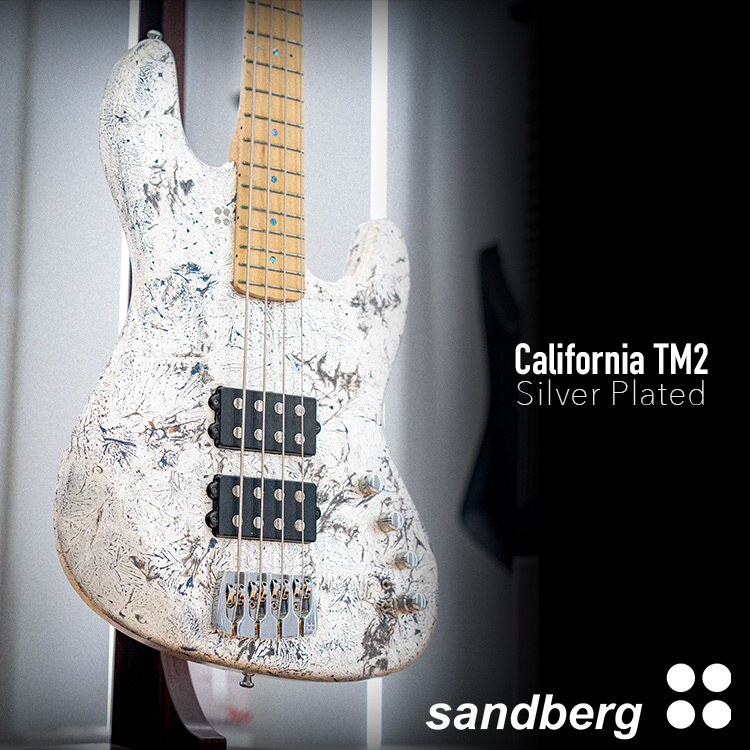 Sandberg California TM2 - Silver Plated 主動式 電貝斯