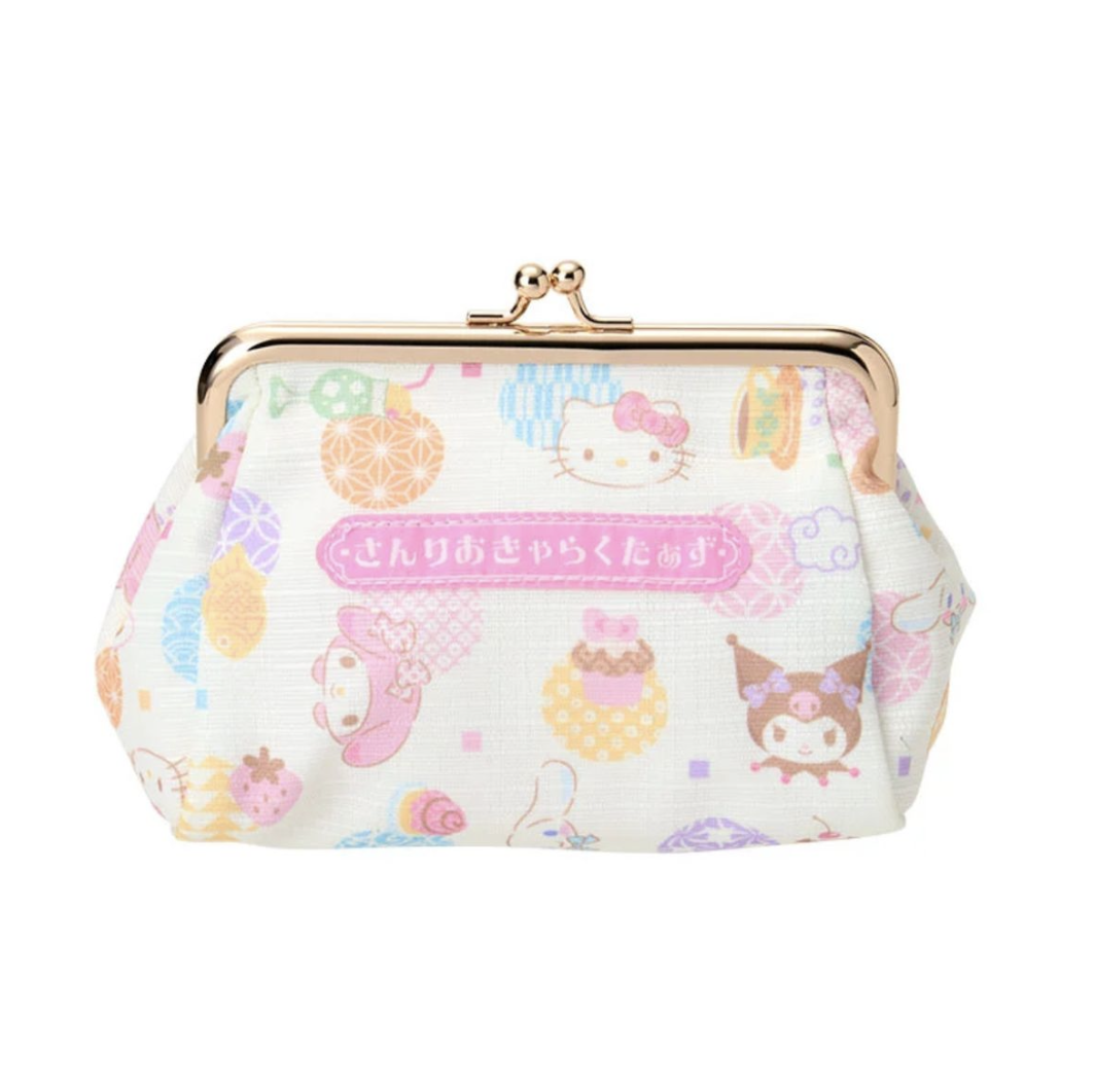 Sanrio Characters Mix 和風散紙包 零錢包
