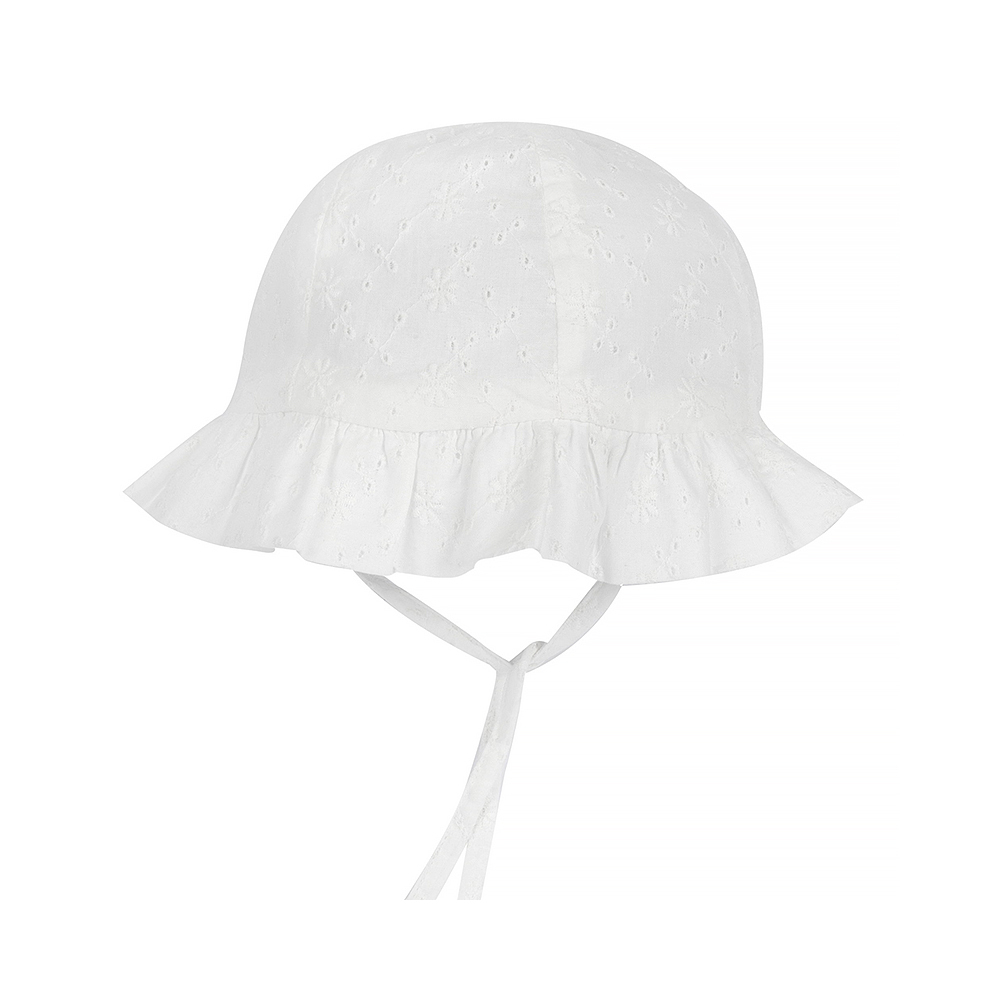 摩洛哥花園-繡花布荷葉圓帽