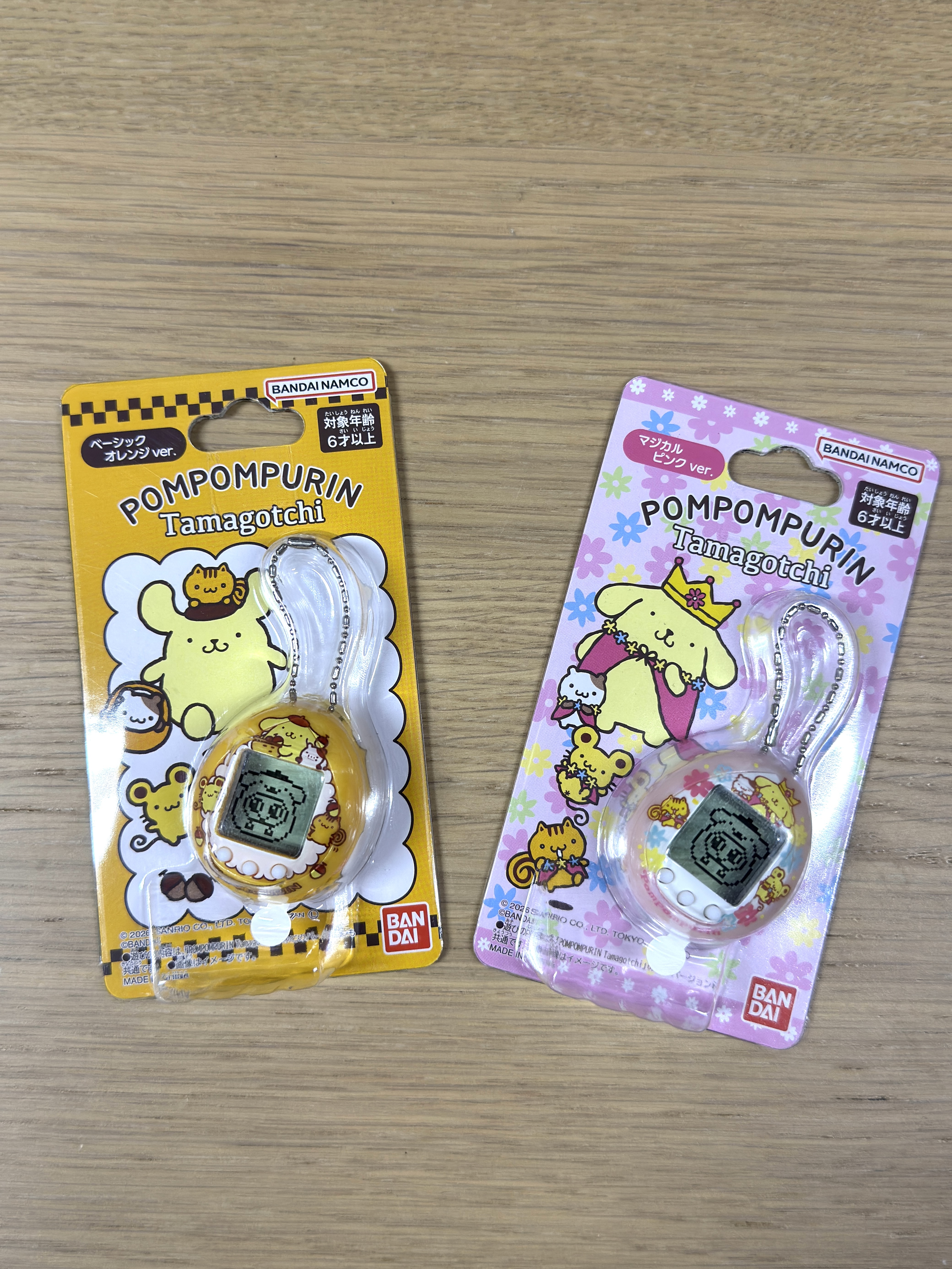 布甸狗 他媽哥池 Tamagotchi Nano 魔法粉紅版 / 橙色版
