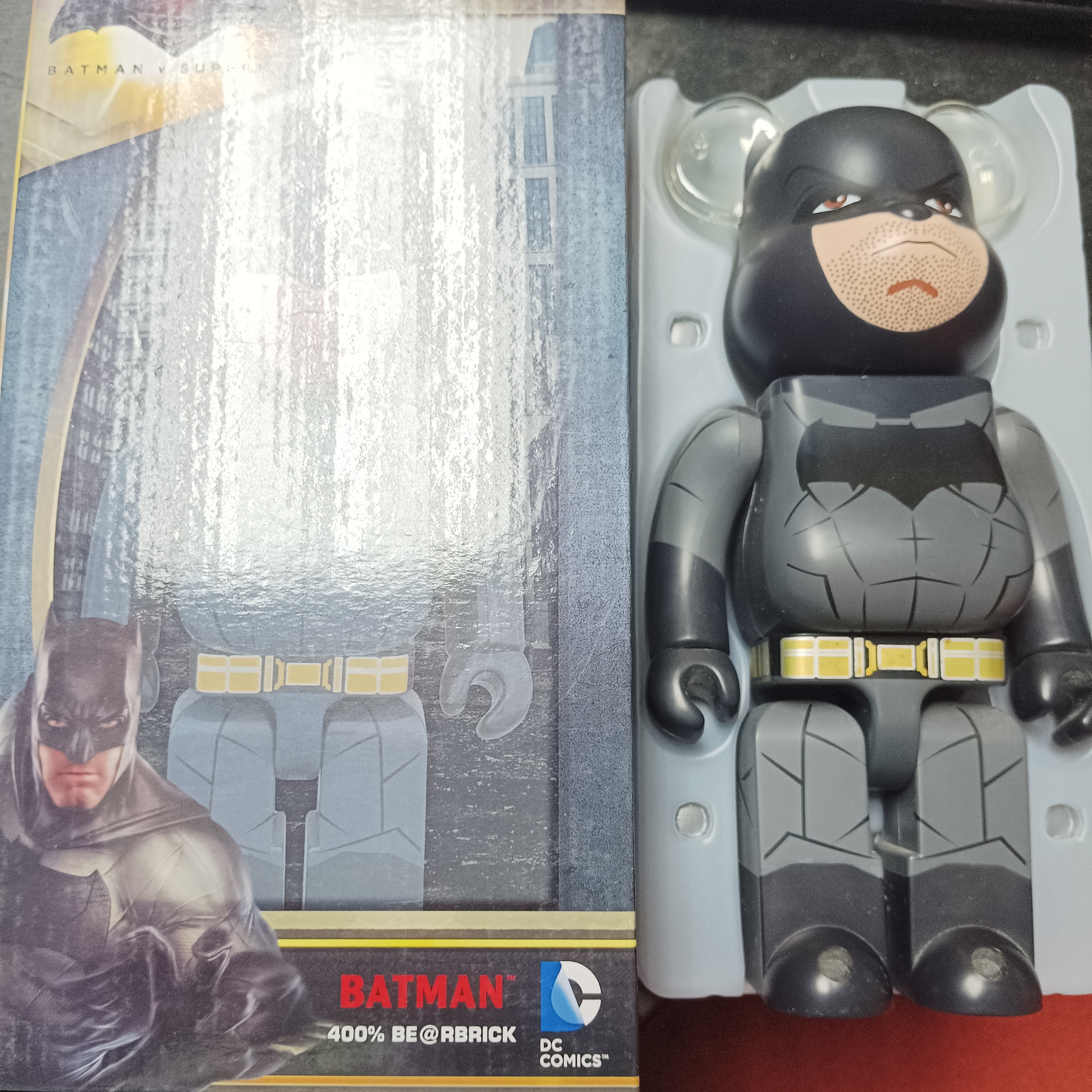 寄賣-其它-Bearbrick Batman VS Superman Batman 400%