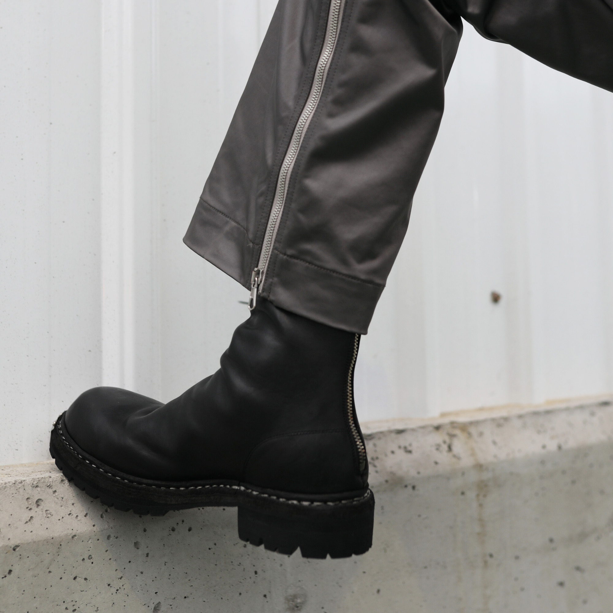 Guidi - Back Zip Big Daddy Boots / Horse Full Grain (BL