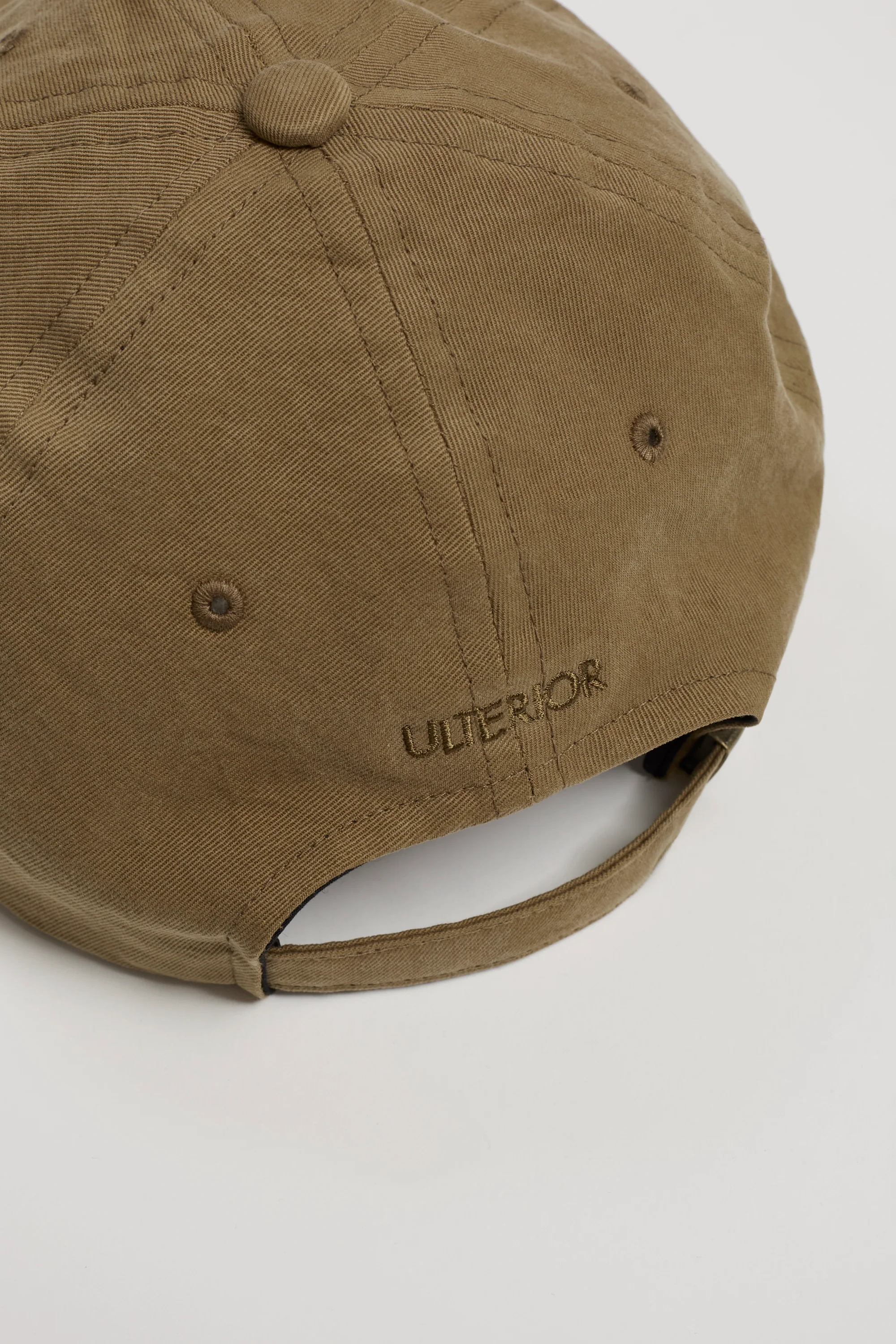 ULTERIOR R/C WEST POINT 6 PANELED CAP (2COL)