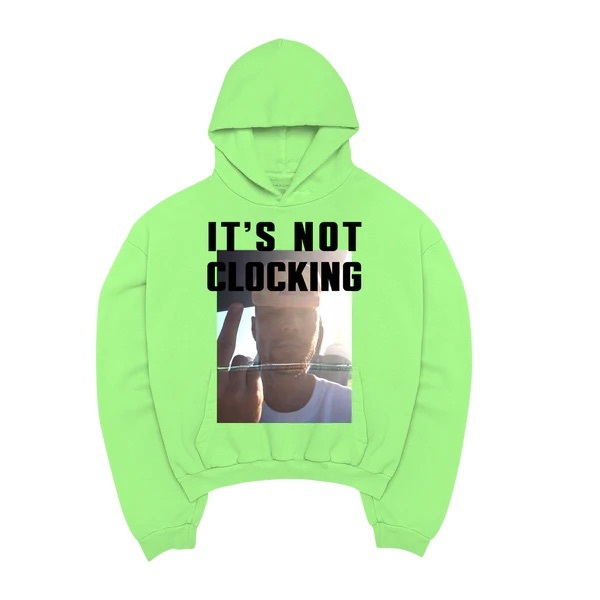 🇺🇸 SWAG IT'S NOT CLOCKING HOODIE 小賈斯汀  Justin Bieber 帽T / 預購