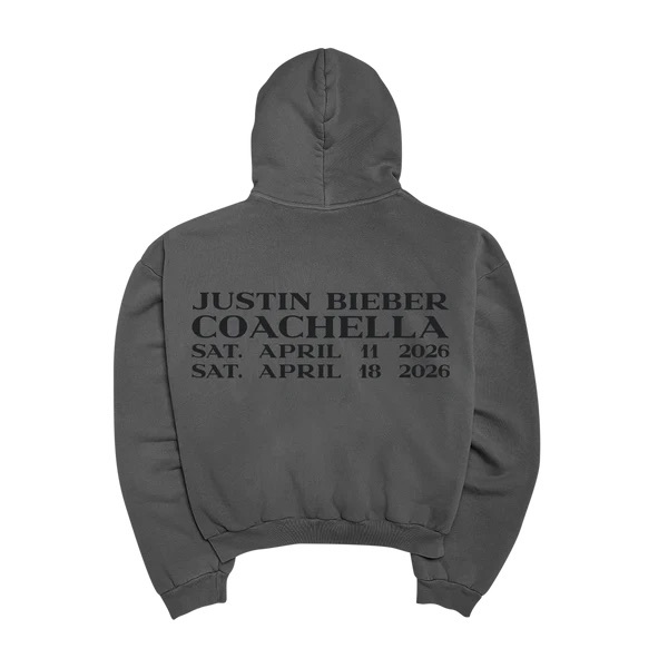 🇺🇸 SWAG COACHELLA HOODIE BLACK 小賈斯汀 科切拉 2026年限定  Justin Bieber 帽T / 預購