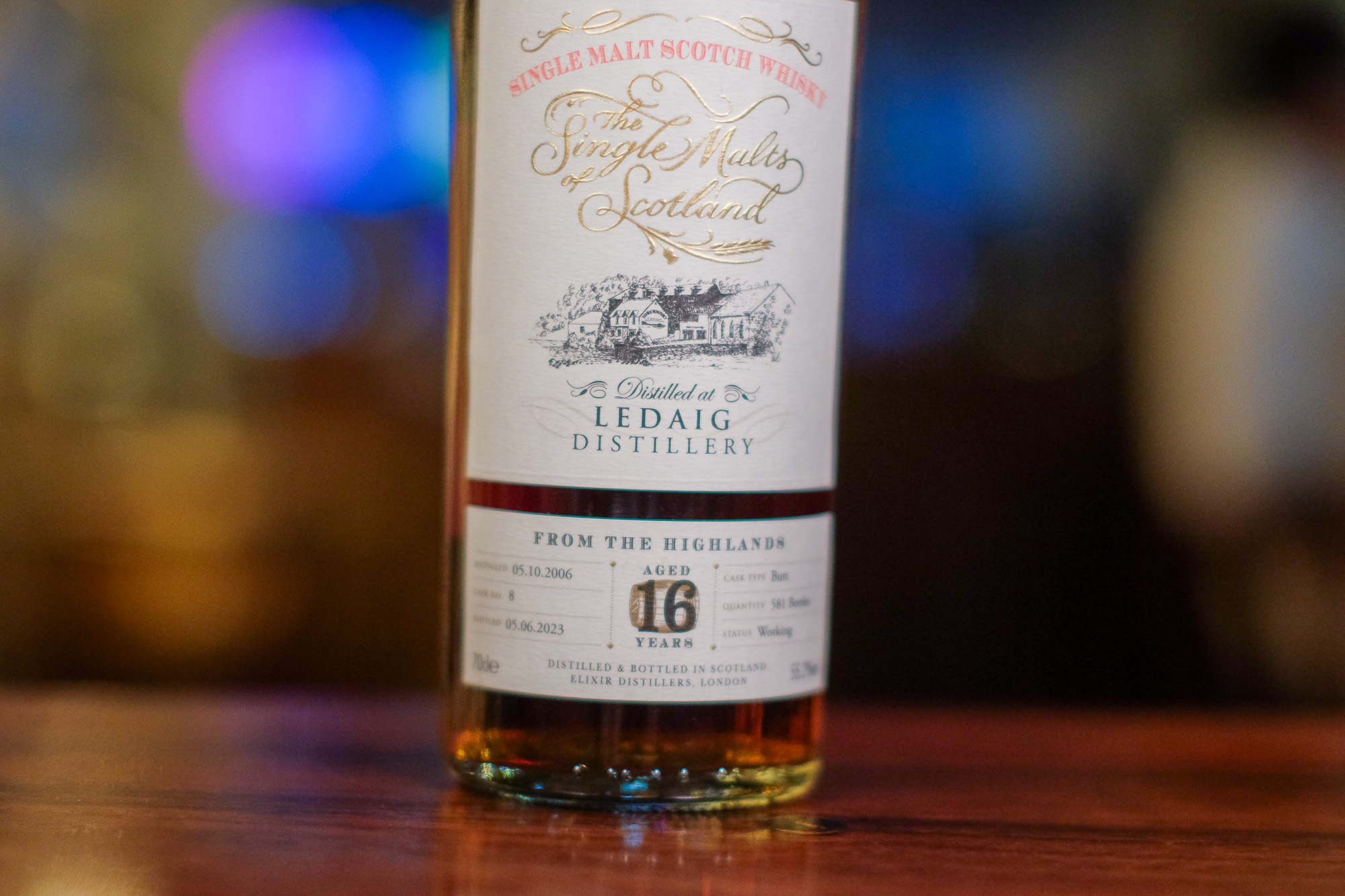 Ledaig 2006/2023 16YO Sherry Butt #8 55.2% - The Single Malts of Scotland