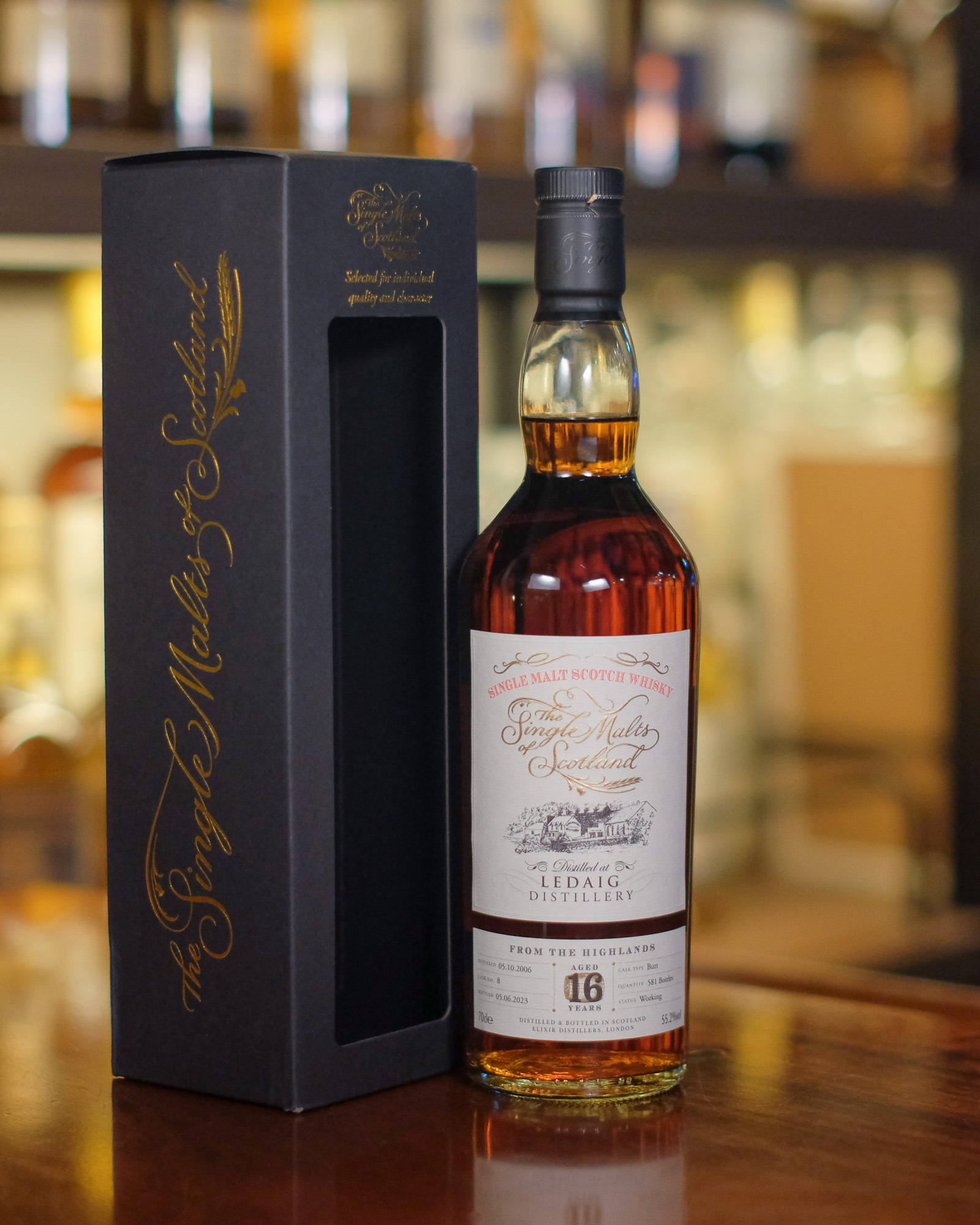 Ledaig 2006/2023 16YO Sherry Butt #8 55.2% - The Single Malts of Scotland