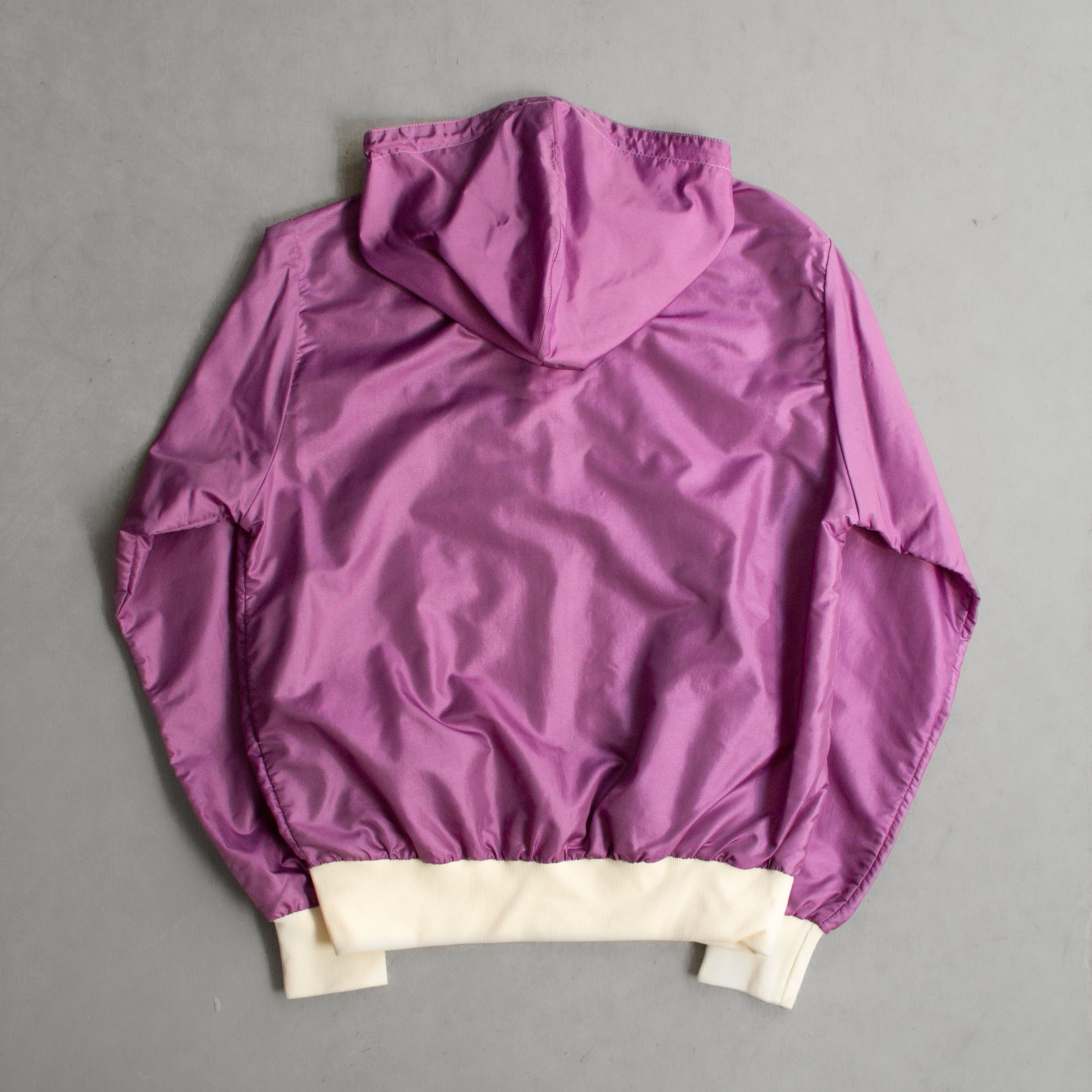 70S NIKE WINDBREAKER ANORAK 美國製 紫色 連帽 尼龍 防風 套頭外套 M