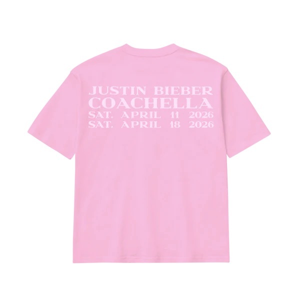 🇺🇸 SWAG ALBUM TEE 小賈斯汀 Justin Bieber 短袖 短T Coachella 科切拉 2026年限定 / 預購