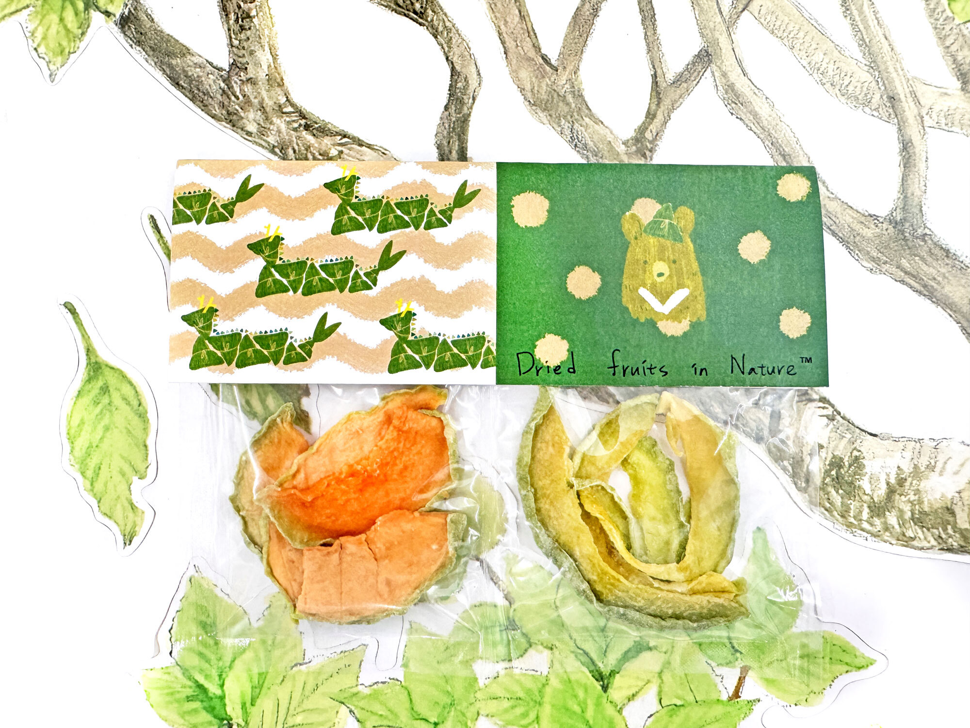 粽帽熊水果乾雙享包