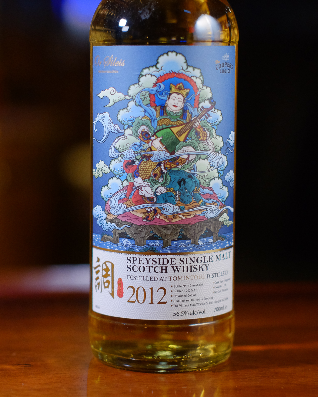 Tomintoul 2012/2020 Hogshead #135 56.5% Or Sileis - 調