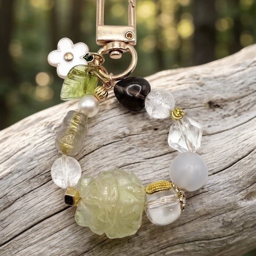 風沐森晶｜水晶客製化手串、水晶客製化鑰匙圈