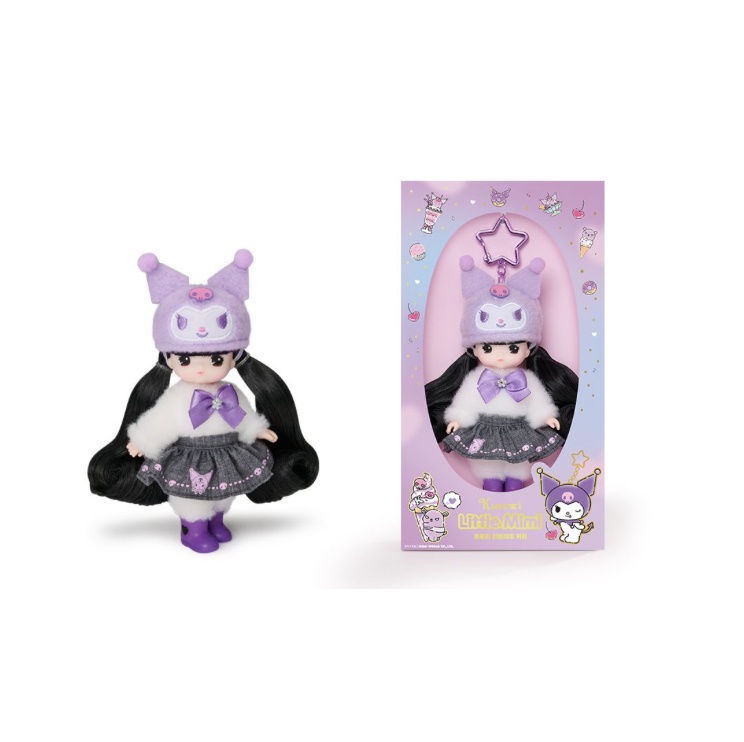 Little Mimi x Sanrio 鎖匙扣-Kuromi