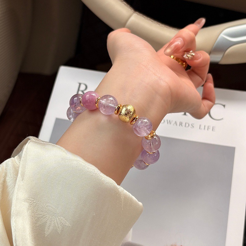 【紫柔】紫鋰輝x薰衣草紫水晶x貴人智慧安神