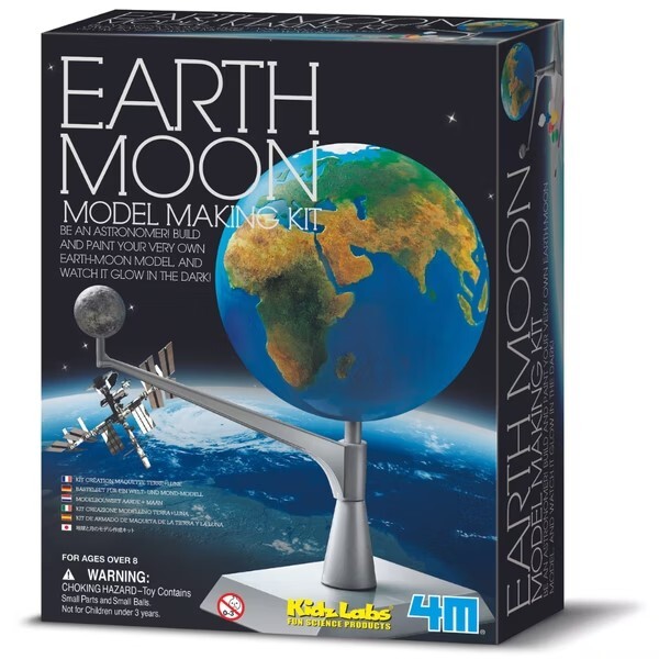 【香港 4M 科學實驗】Earth-Moon Model Making Kit 地球和月亮