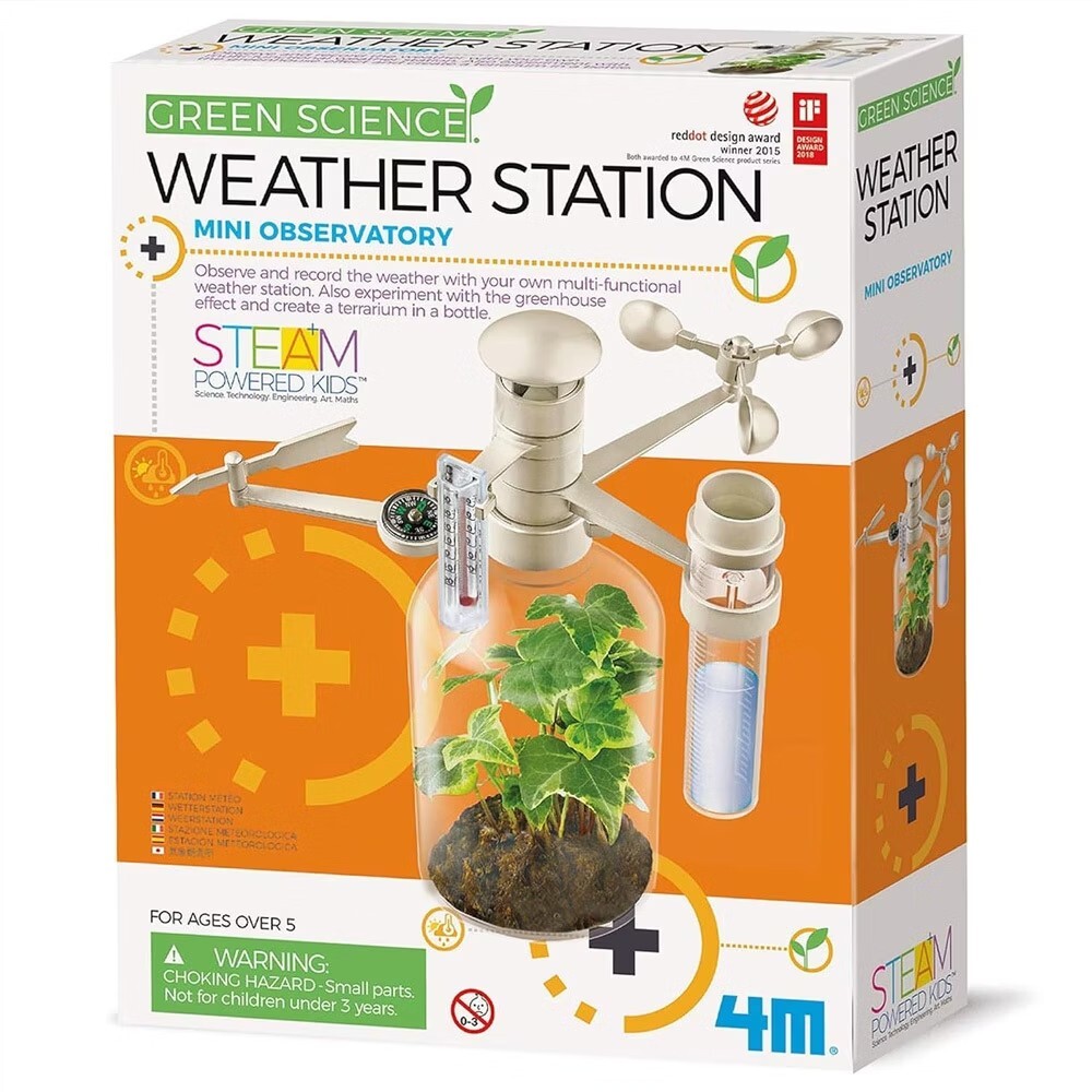 【香港 4M 科學實驗】環保氣象台Weather Station