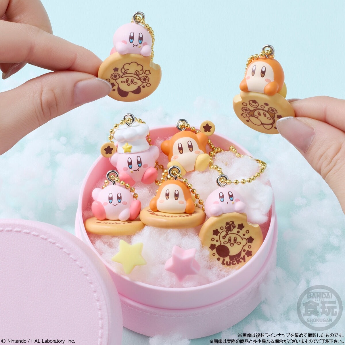 星之卡比盲抽吊飾食玩